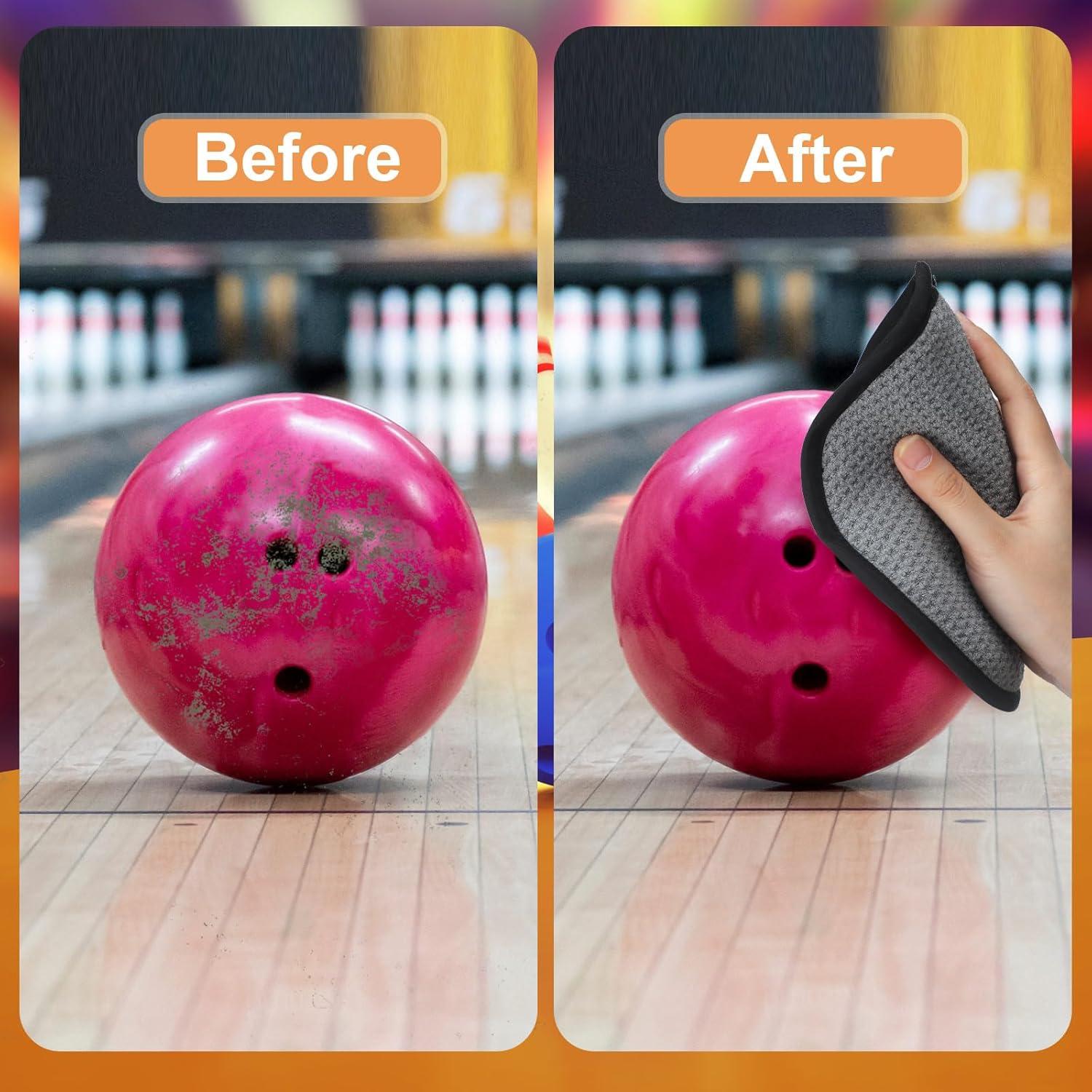 3 Toallas de Boliche Doble Cara HunnmingRe Suede 20 cm