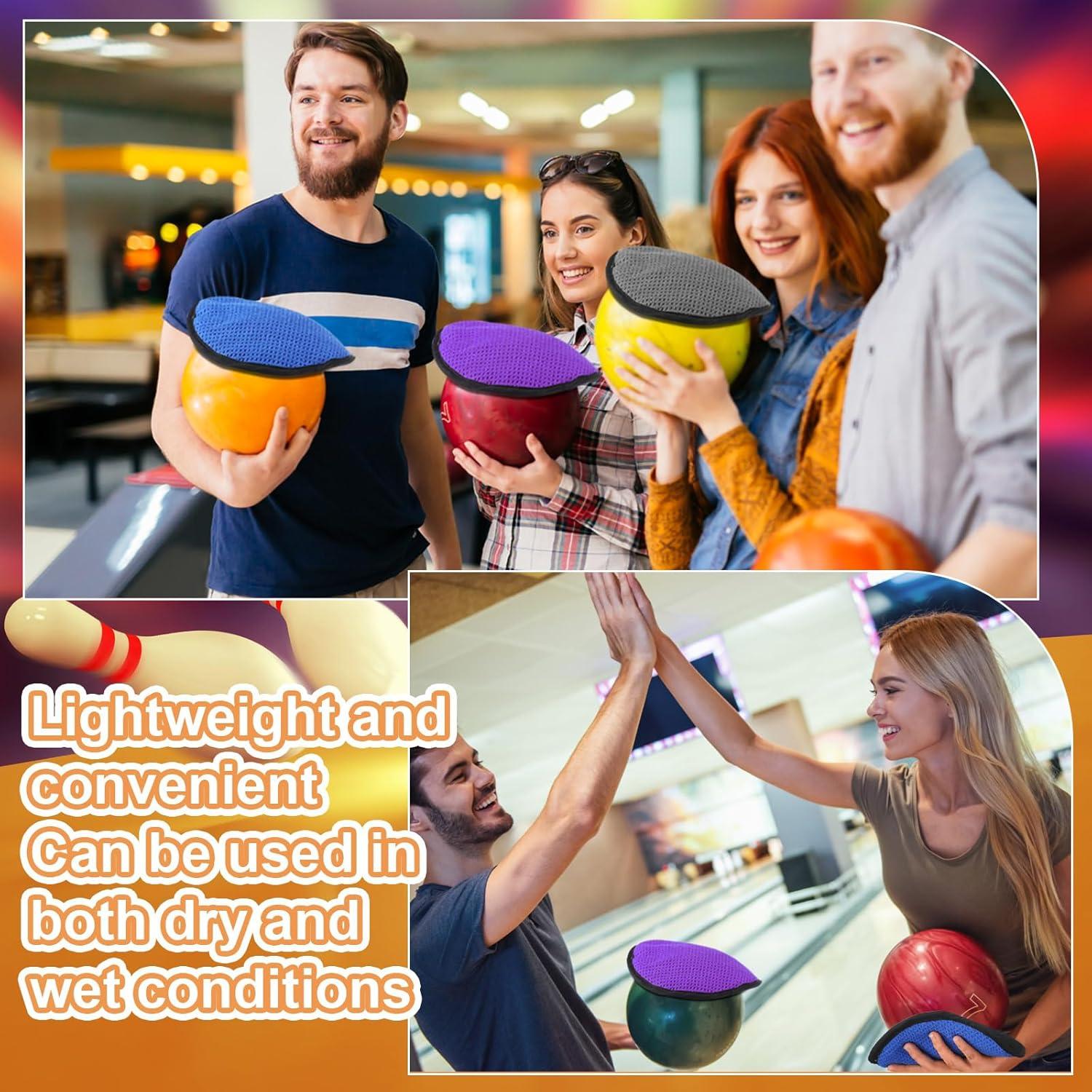 3 Toallas de Boliche Doble Cara HunnmingRe Suede 20 cm