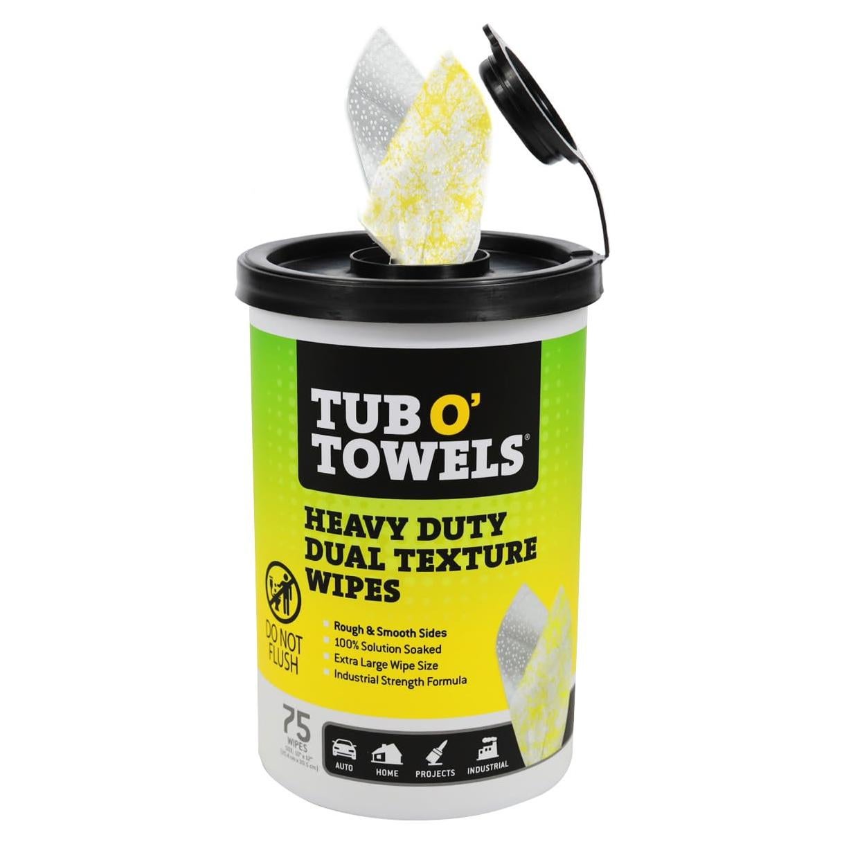 Toallitas de Limpieza Tub O' Towels TW75 75 Unidades 25.4x30.5cm