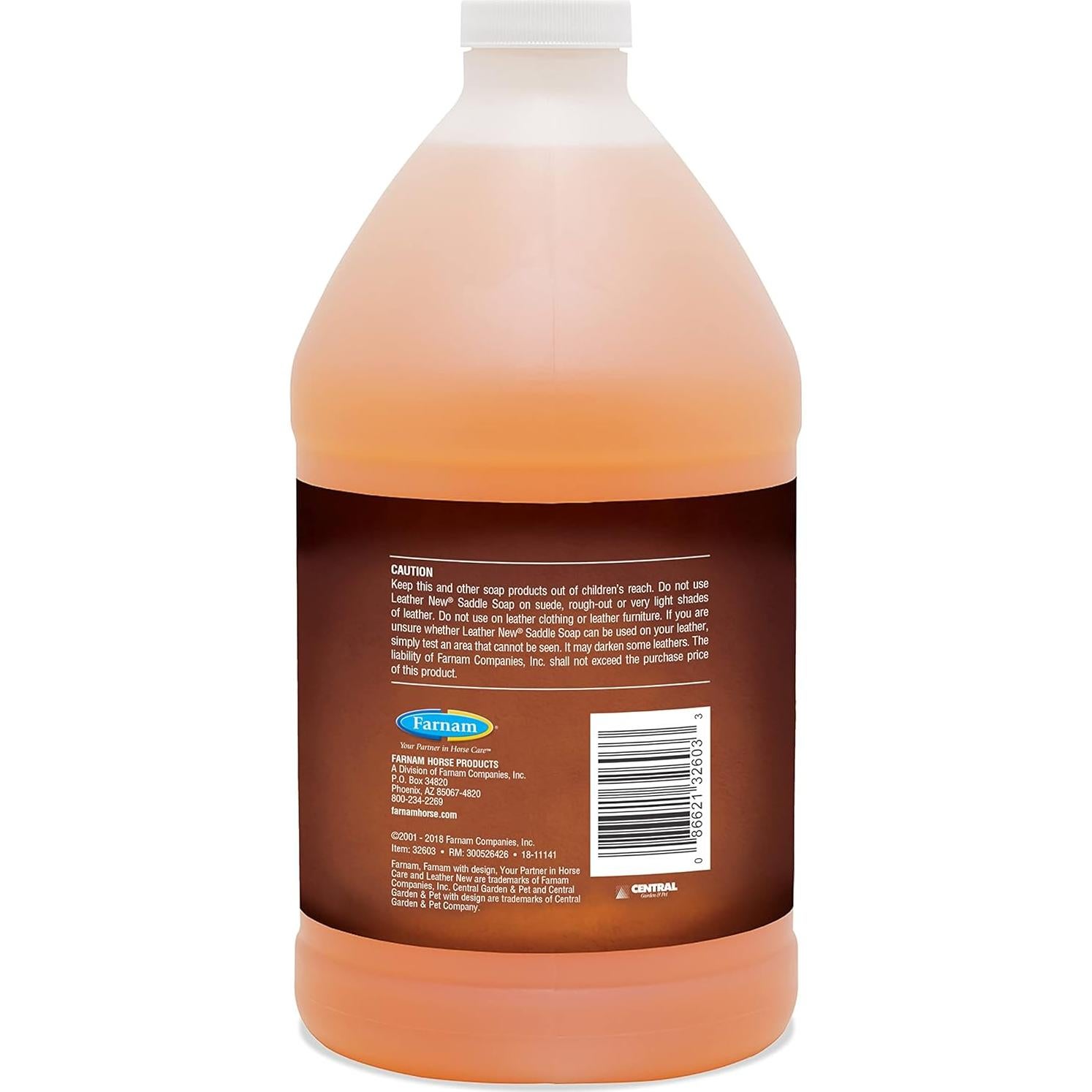 Jabón de Silla de Cuero Glicerina Leather New 1.81 L