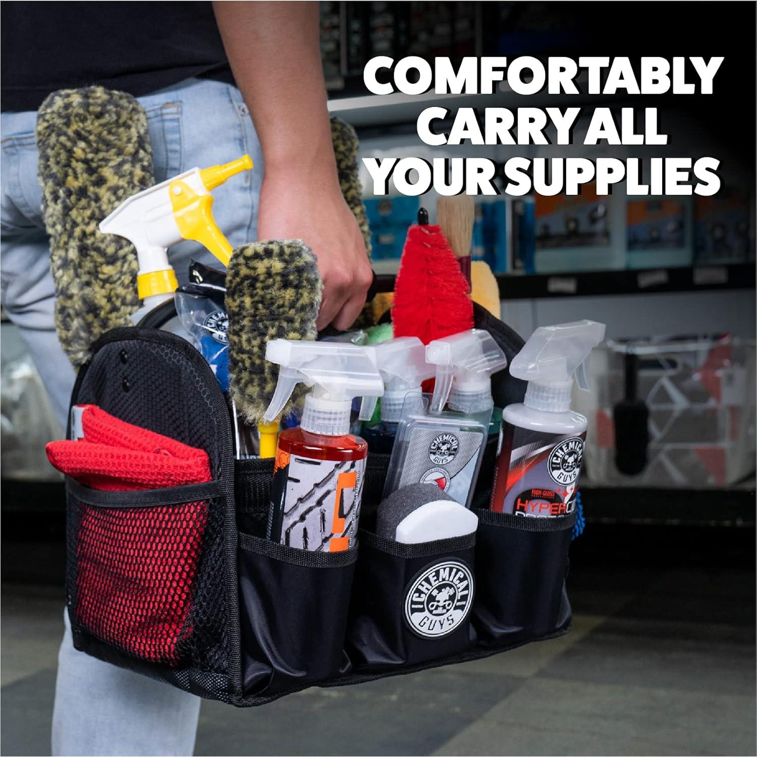 Caddy de Detalle Plegable Chemical Guys Negro 29.85x25.4x30.48 cm