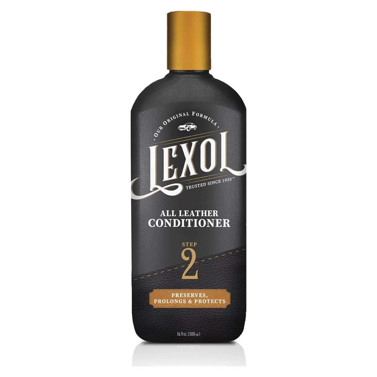 Acondicionador de Cuero Lexol 500 ml para Asientos y Muebles
