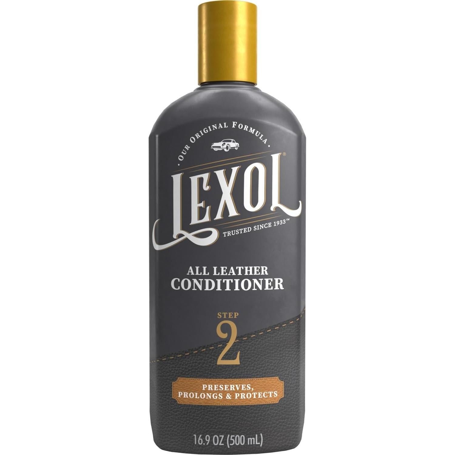 Acondicionador de Cuero Lexol 500 ml para Asientos y Muebles