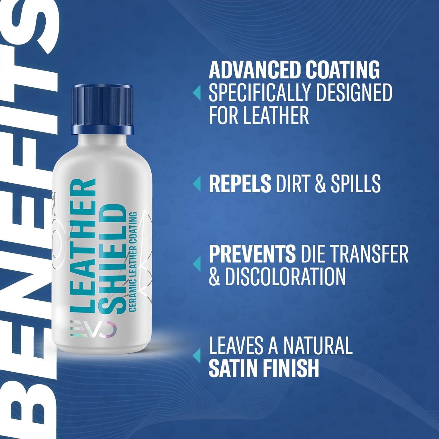 GYEON Leather Shield EVO 50 ml - Protector Cerámico para Cuero
