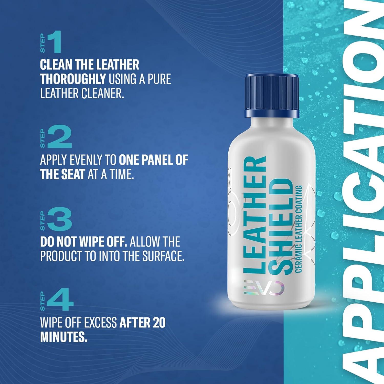 GYEON Leather Shield EVO 50 ml - Protector Cerámico para Cuero