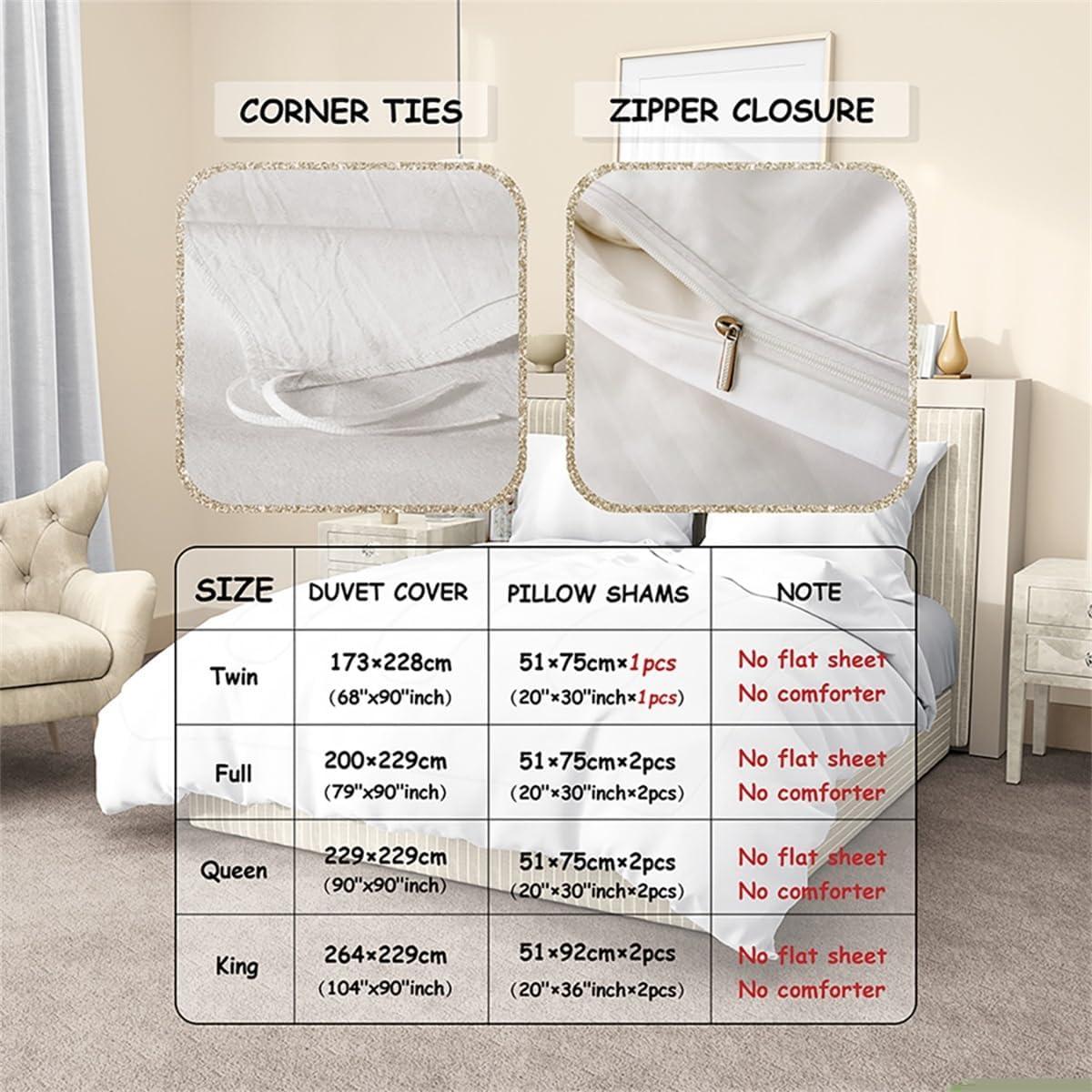 Funda de Edredón Individual Feelyou 100% Algodón Fútbol Beige