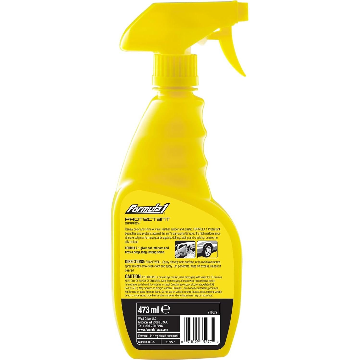 Limpiador y Protector de Interior Formula 1 0.47L UV