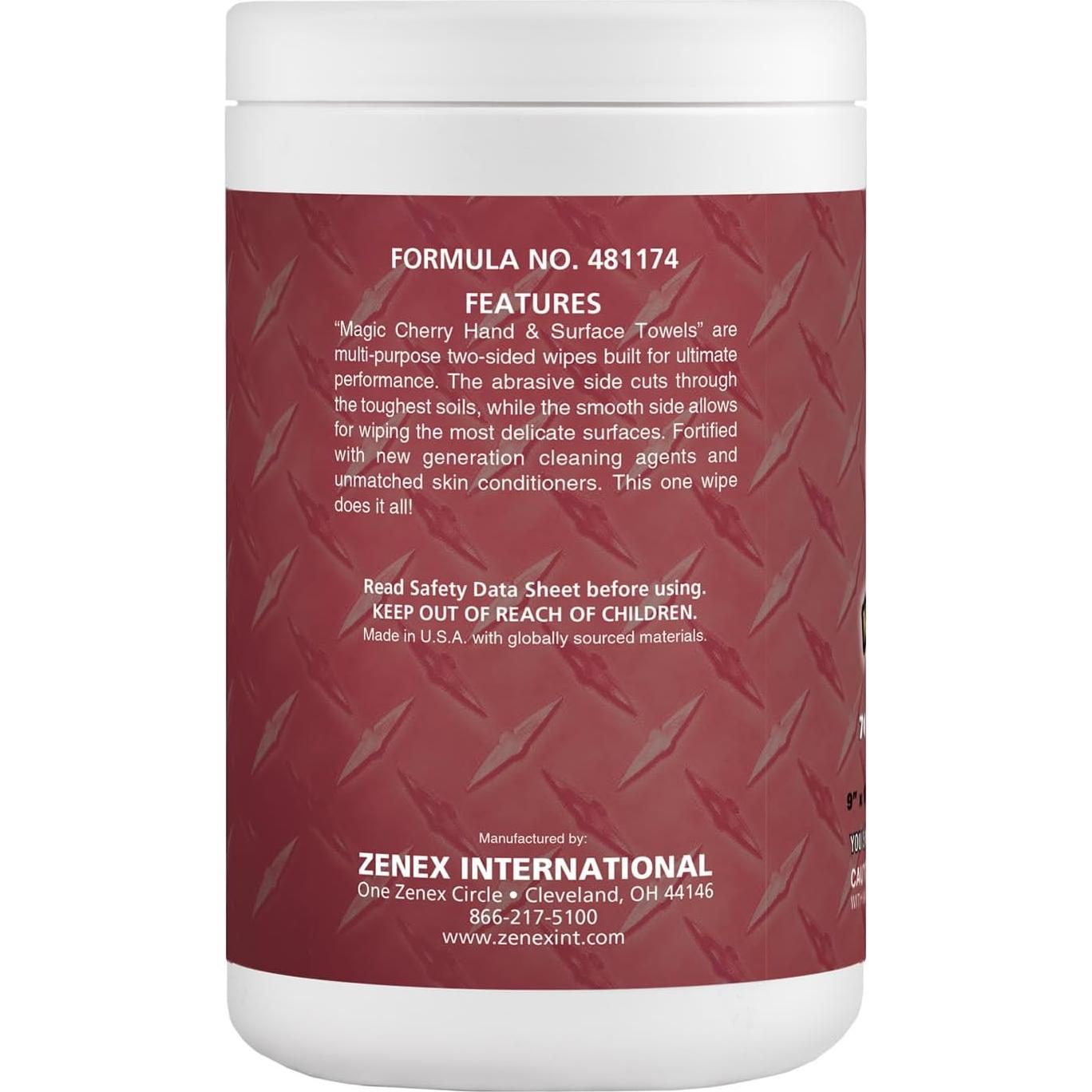 Toallitas de Limpieza Zenex Cereza Mágica 420 Hojas Doble Cara