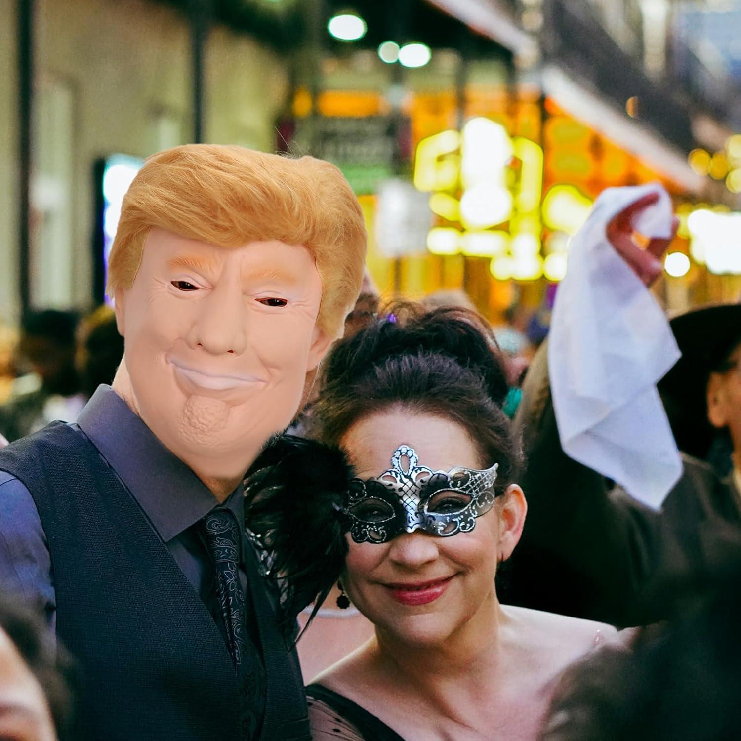 Máscara de Láttex Realista Hombre Mayor Halloween Samherome