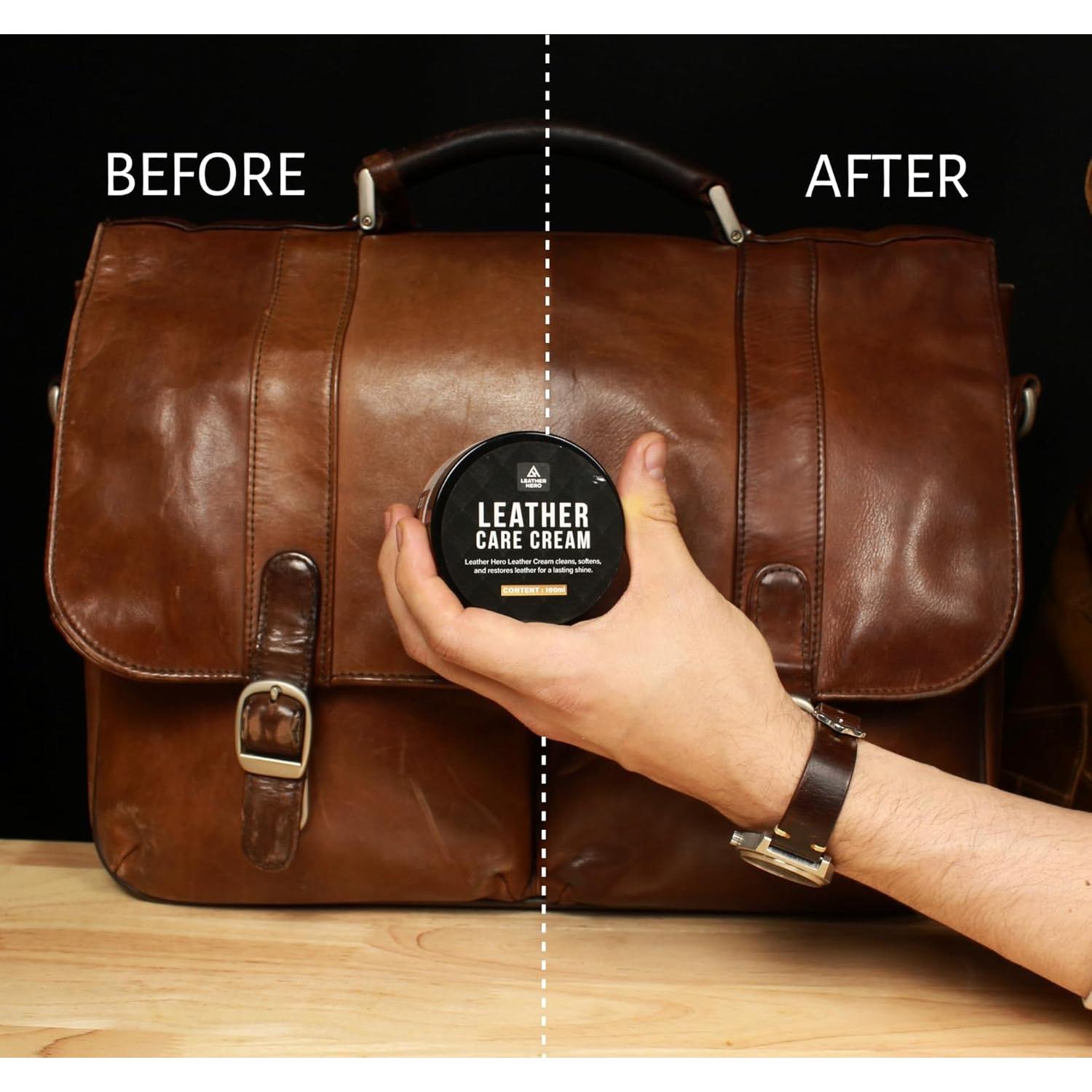 Limpiador y Acondicionador de Cuero Leather Hero 119g