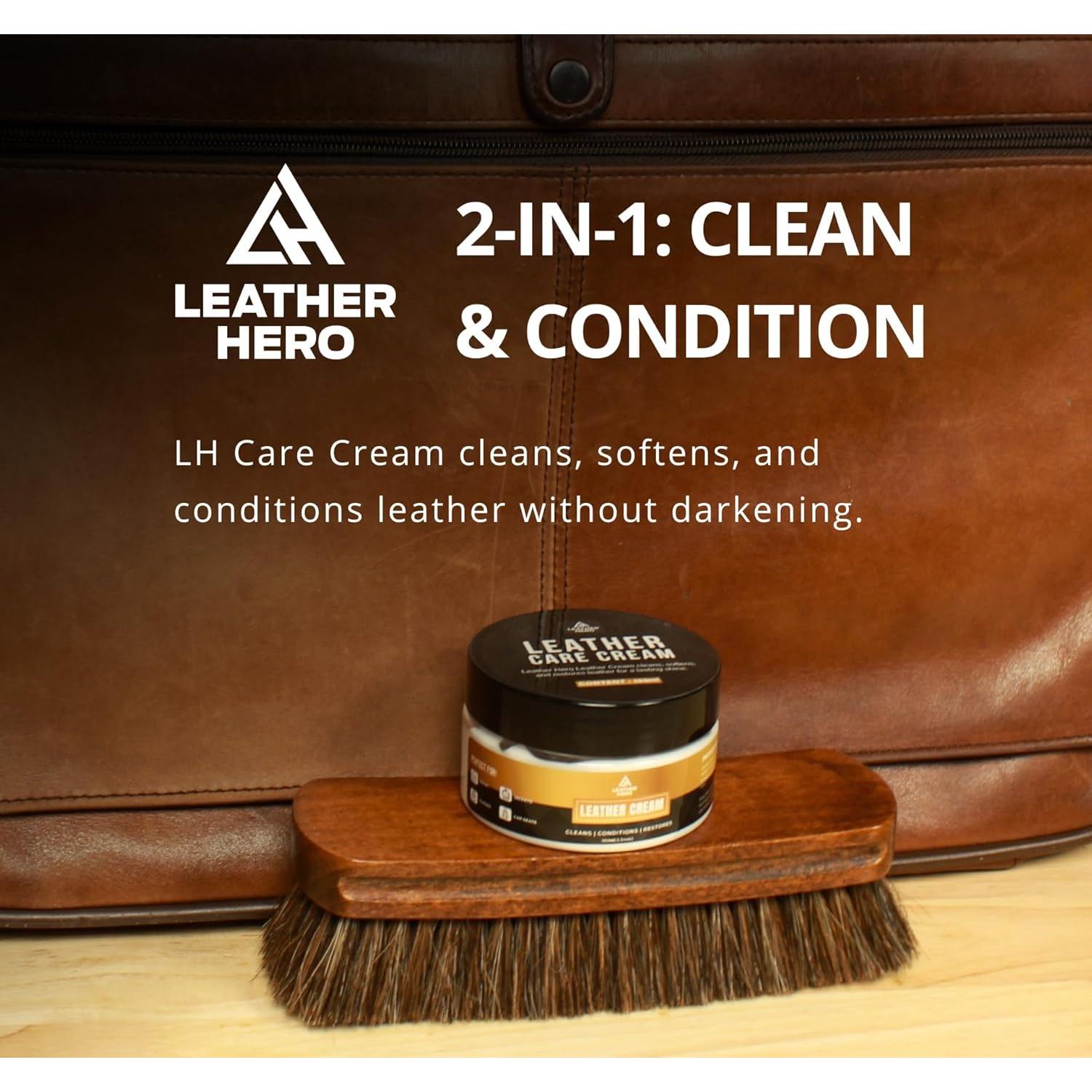 Limpiador y Acondicionador de Cuero Leather Hero 119g