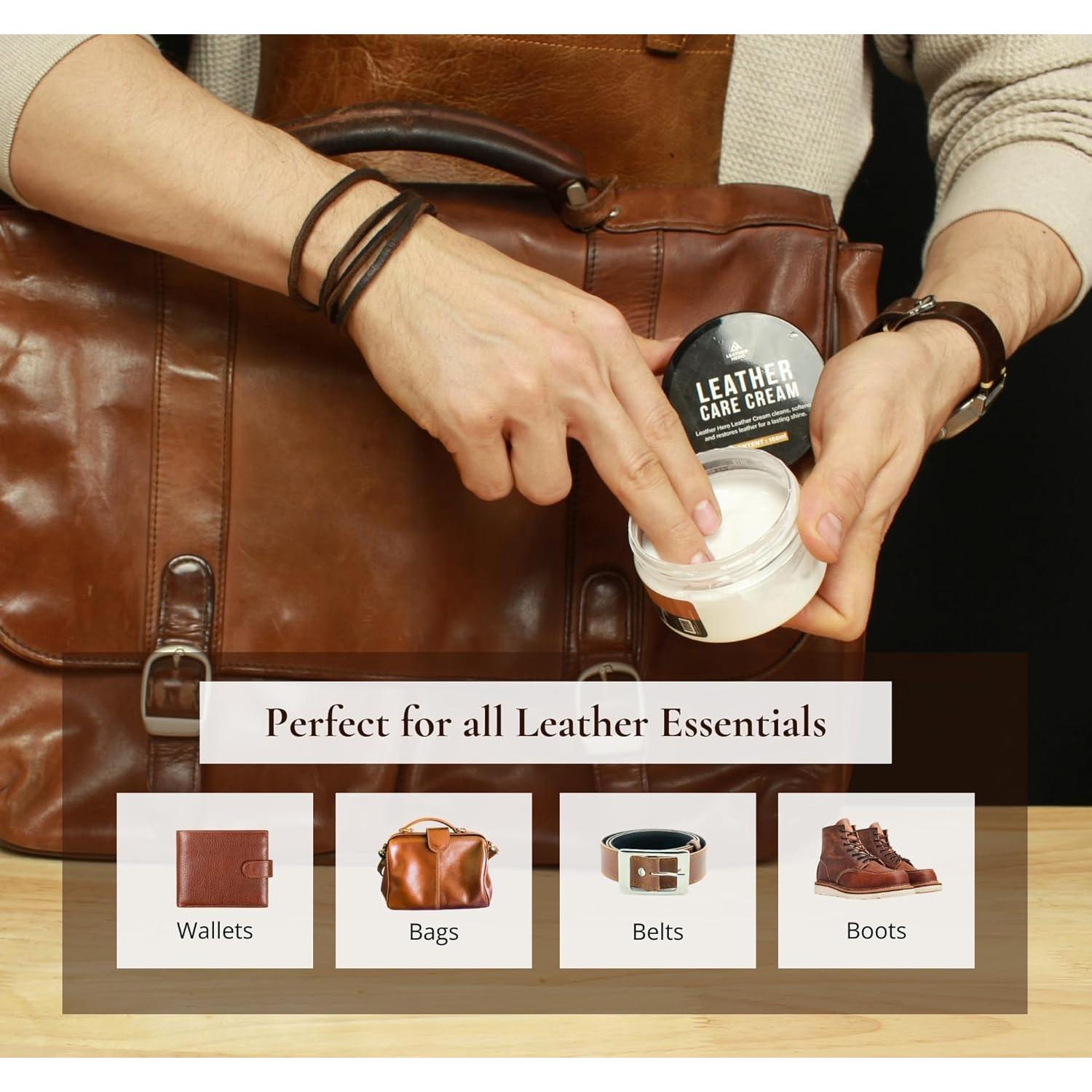 Limpiador y Acondicionador de Cuero Leather Hero 119g