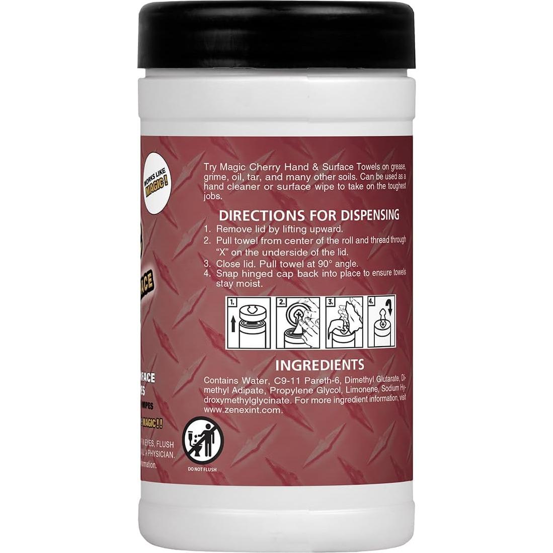 Toallitas de Limpieza Zenex Cereza Mágica - 75 Hojas