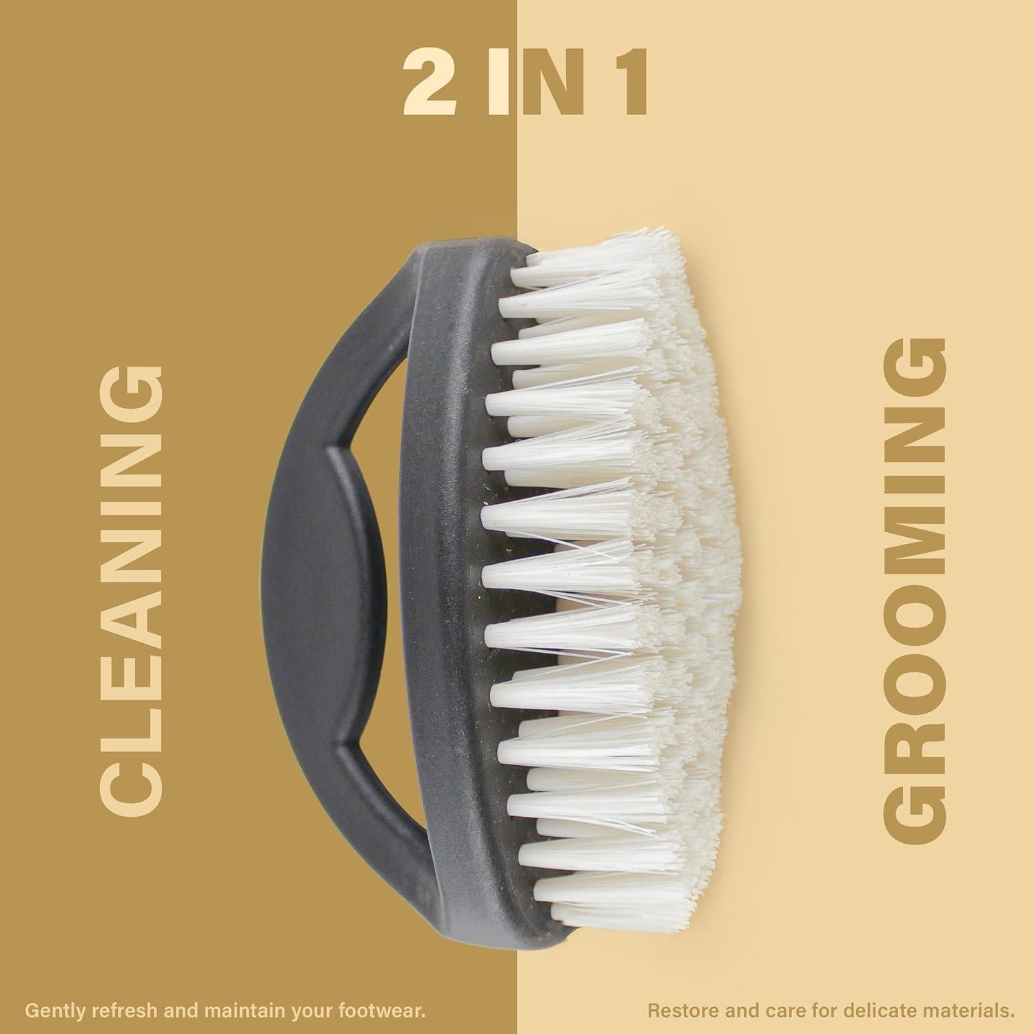 Kit de Limpieza de Ante Eagle - Cepillo y Borrador para Zapatos