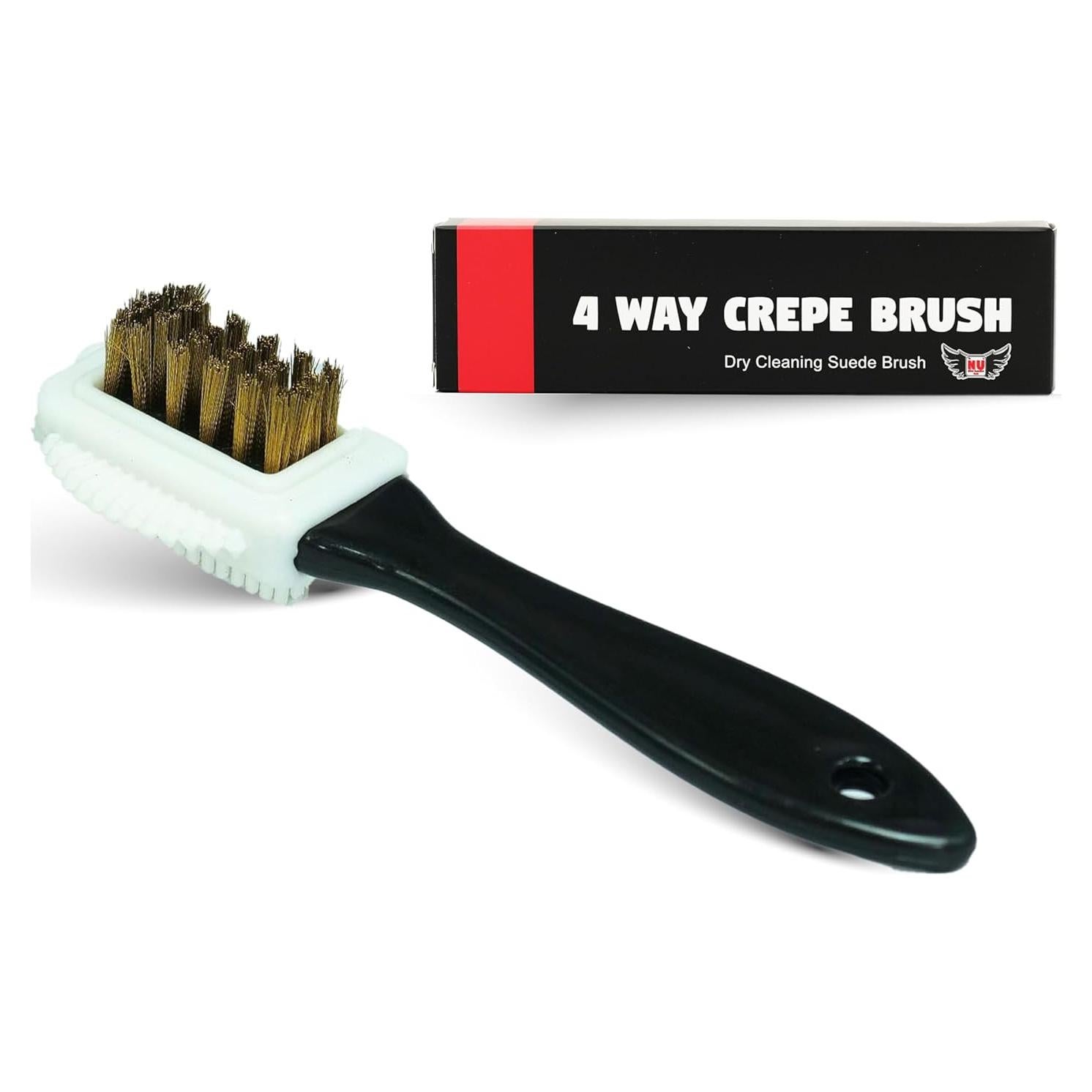 Cepillo Crepe 4 Vías NuLife Kicks para Suede y Nubuck