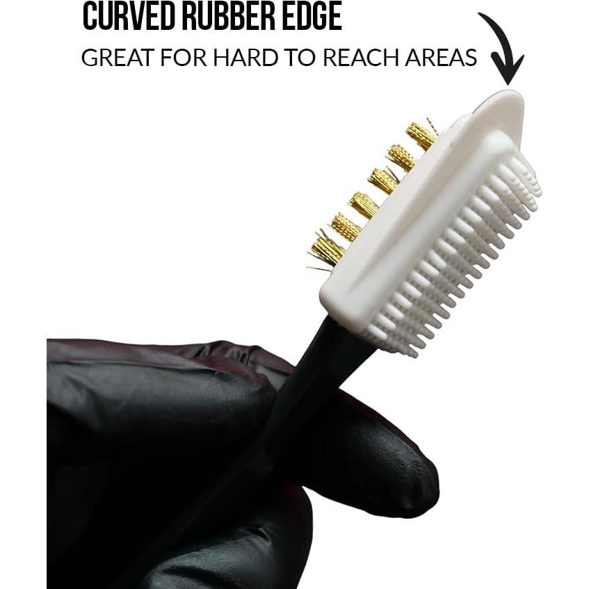 Cepillo Crepe 4 Vías NuLife Kicks para Suede y Nubuck