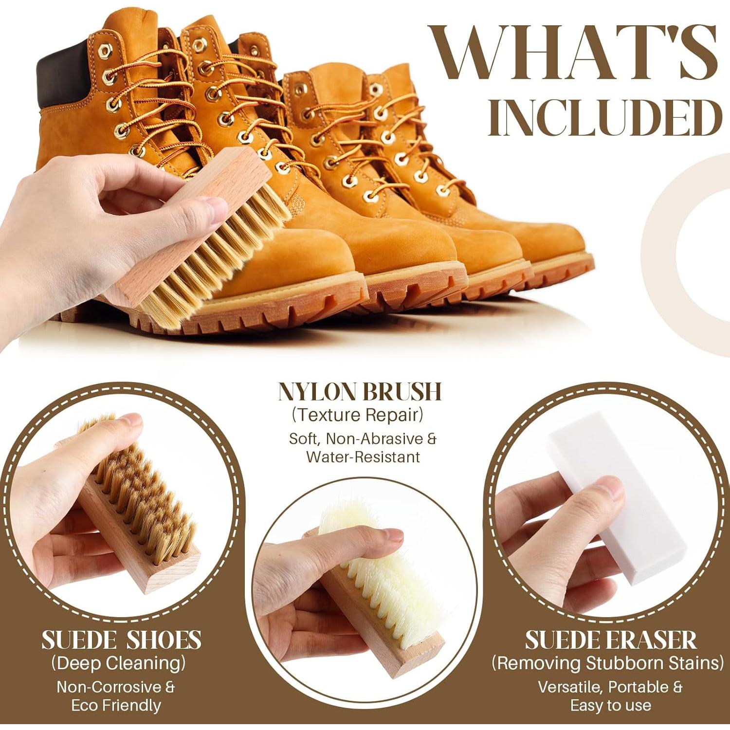 Kit de Limpieza Suede y Nubuck 5 Piezas Enhon