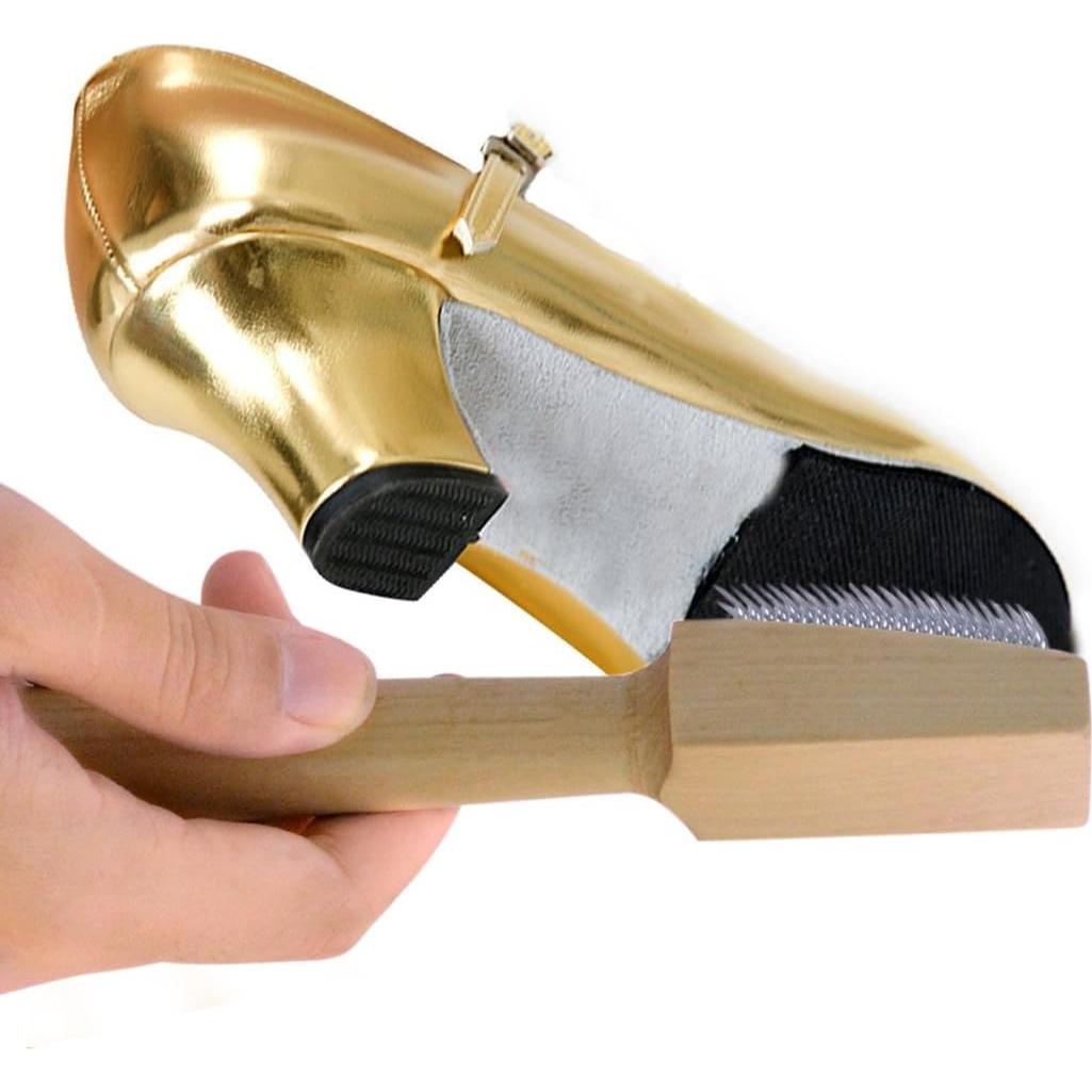 Cepillo de Limpieza para Zapatos de Baile Jmkcoz - Madera y Alambre