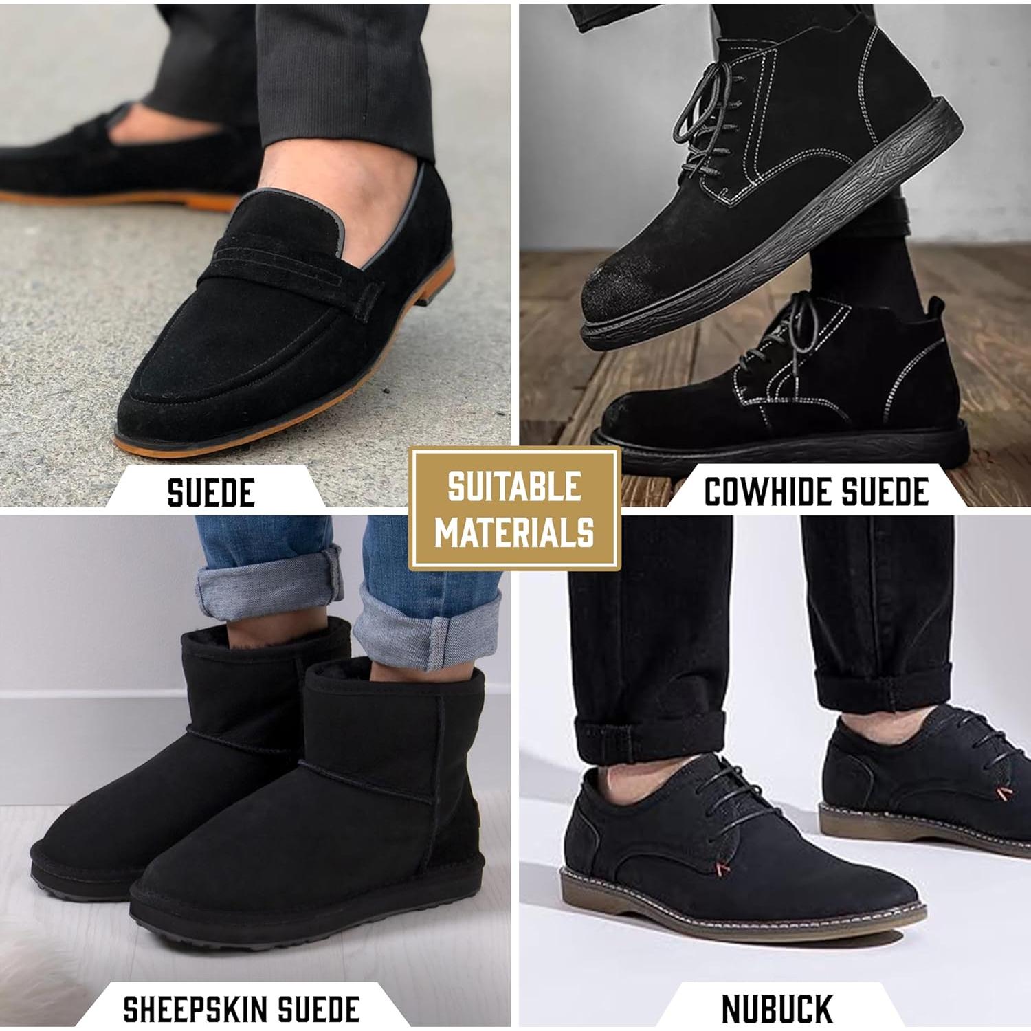 Tinte Negro para Ante y Nubuck Eagle con Aplicador y Cepillo