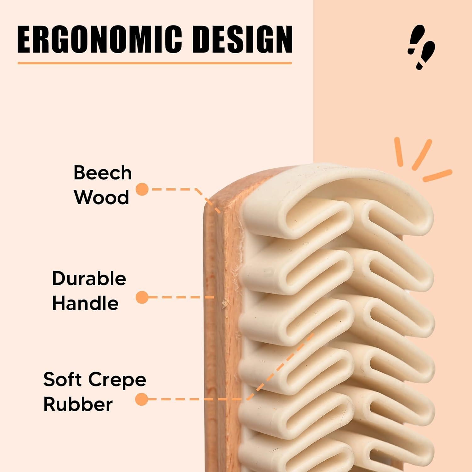 Cepillo de Suede Shoe Mistri - Limpieza Efectiva para Zapatos