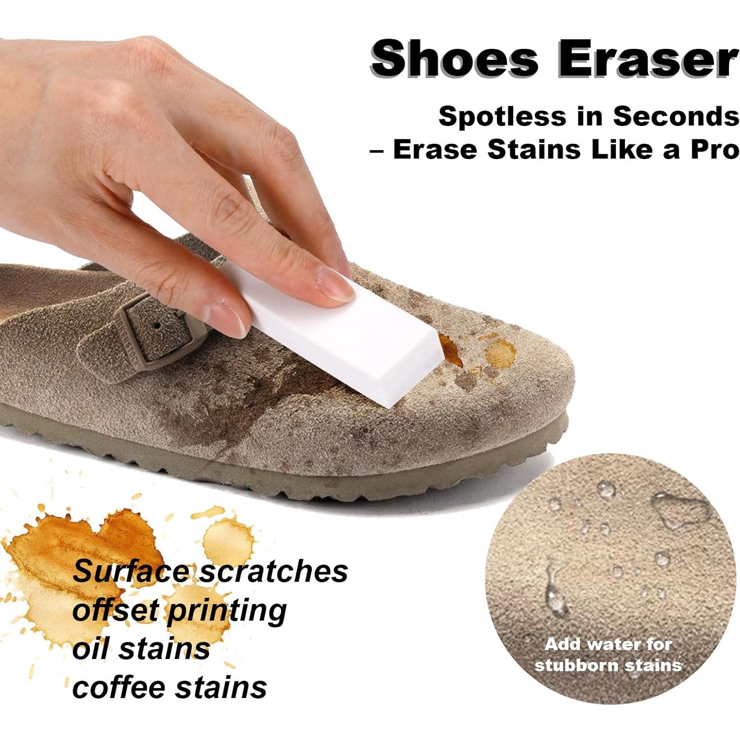 Kit de Limpieza para Zapatos XANGNIER 3 Piezas Ante Nubuck