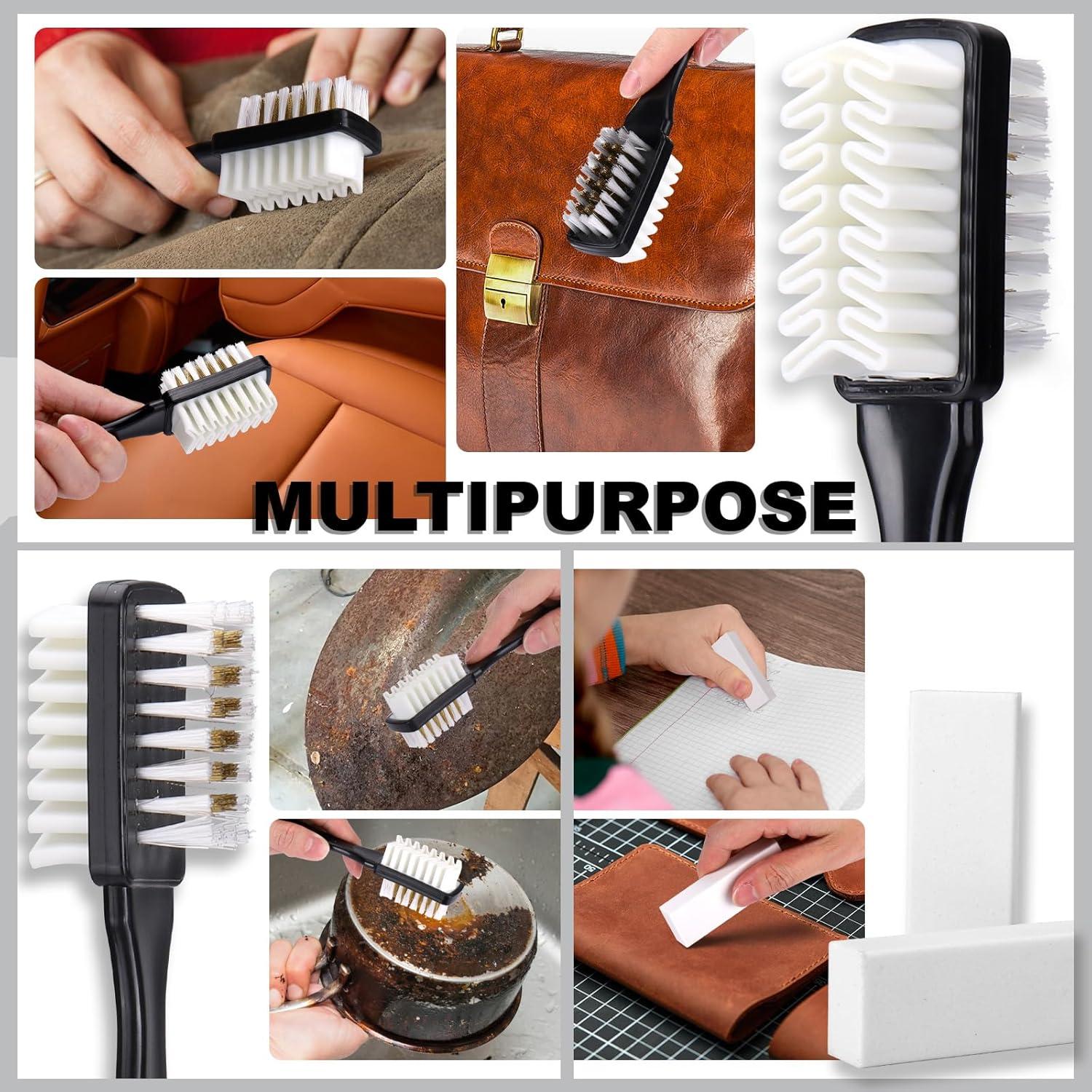 Kit de Limpieza para Zapatos XANGNIER 3 Piezas Ante Nubuck