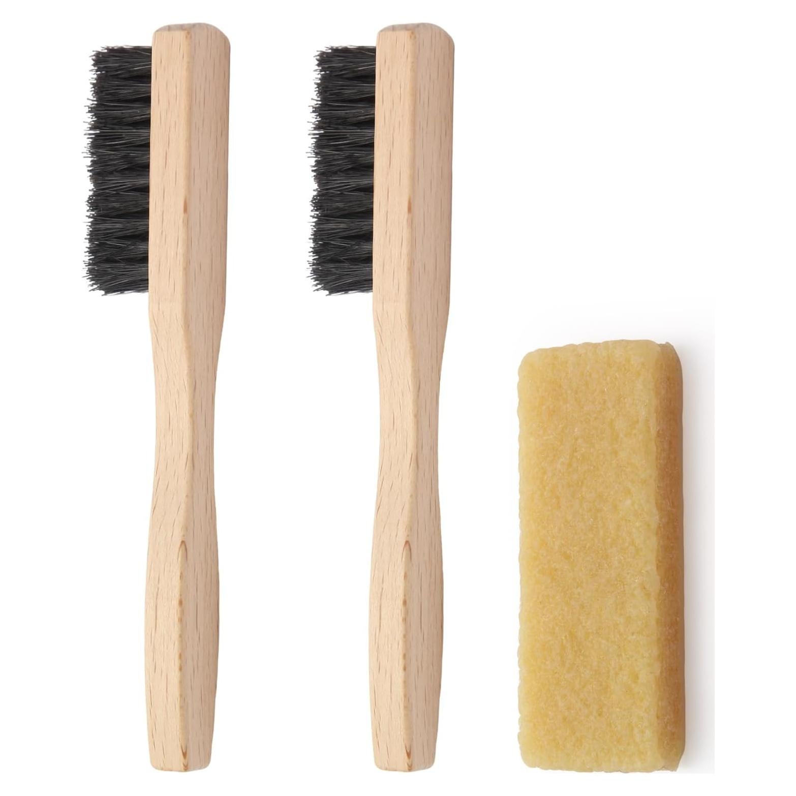 Kit de limpieza para zapatos de ante Cooptop 3 piezas