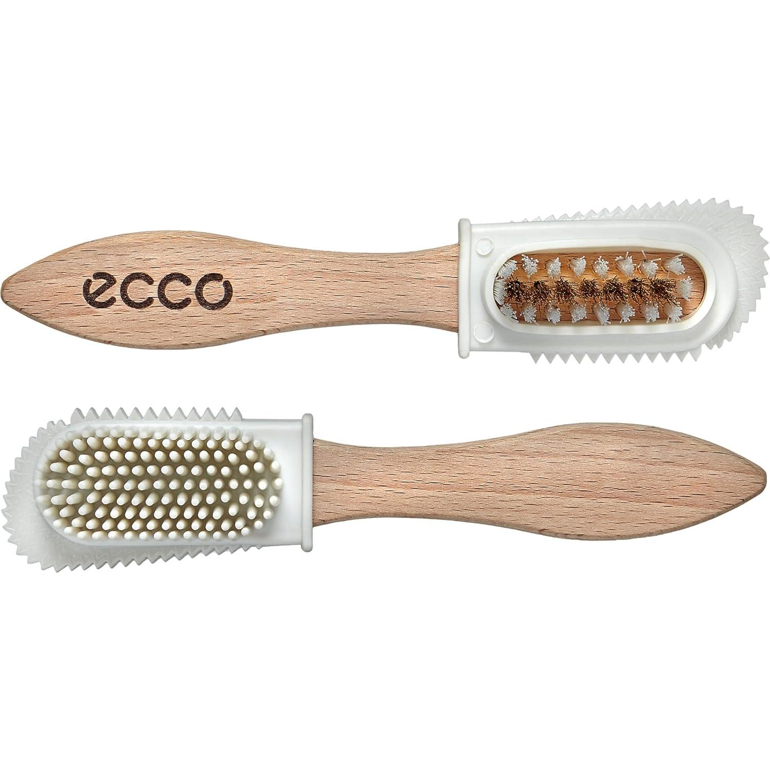 Cepillo de Nubuck ECCO con Mango de Madera 15.5 cm