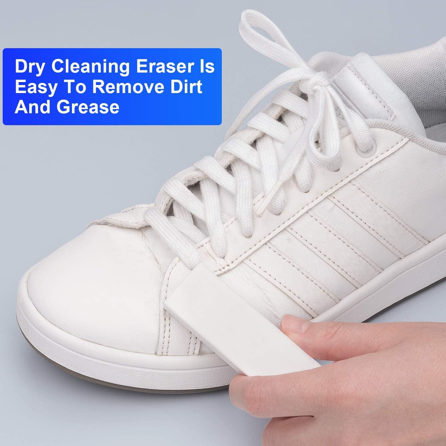 Kit de Limpieza de Zapatos Awpeye - 2 Cepillos y 4 Borradores