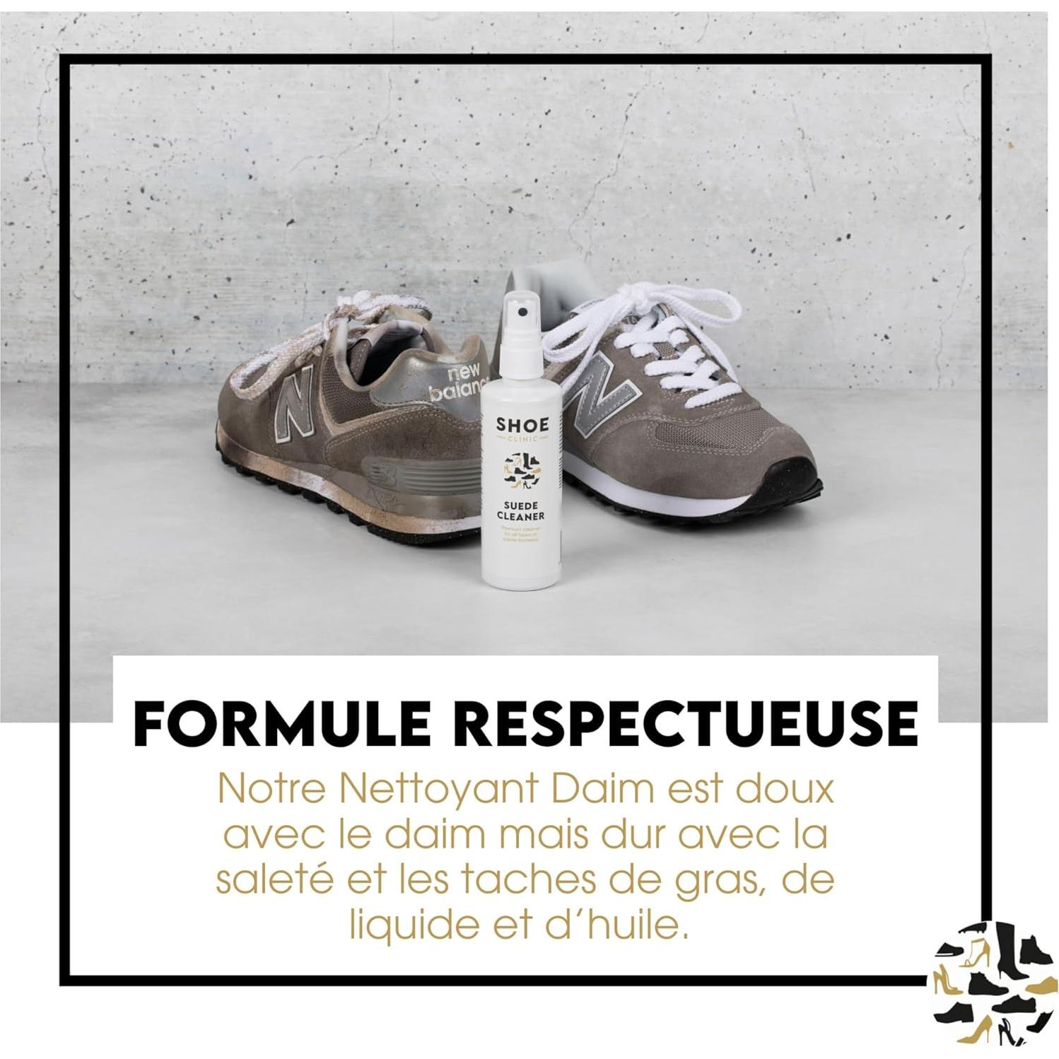 Kit de Limpieza de Ante Shoe Clinic | Limpiador y Cepillo