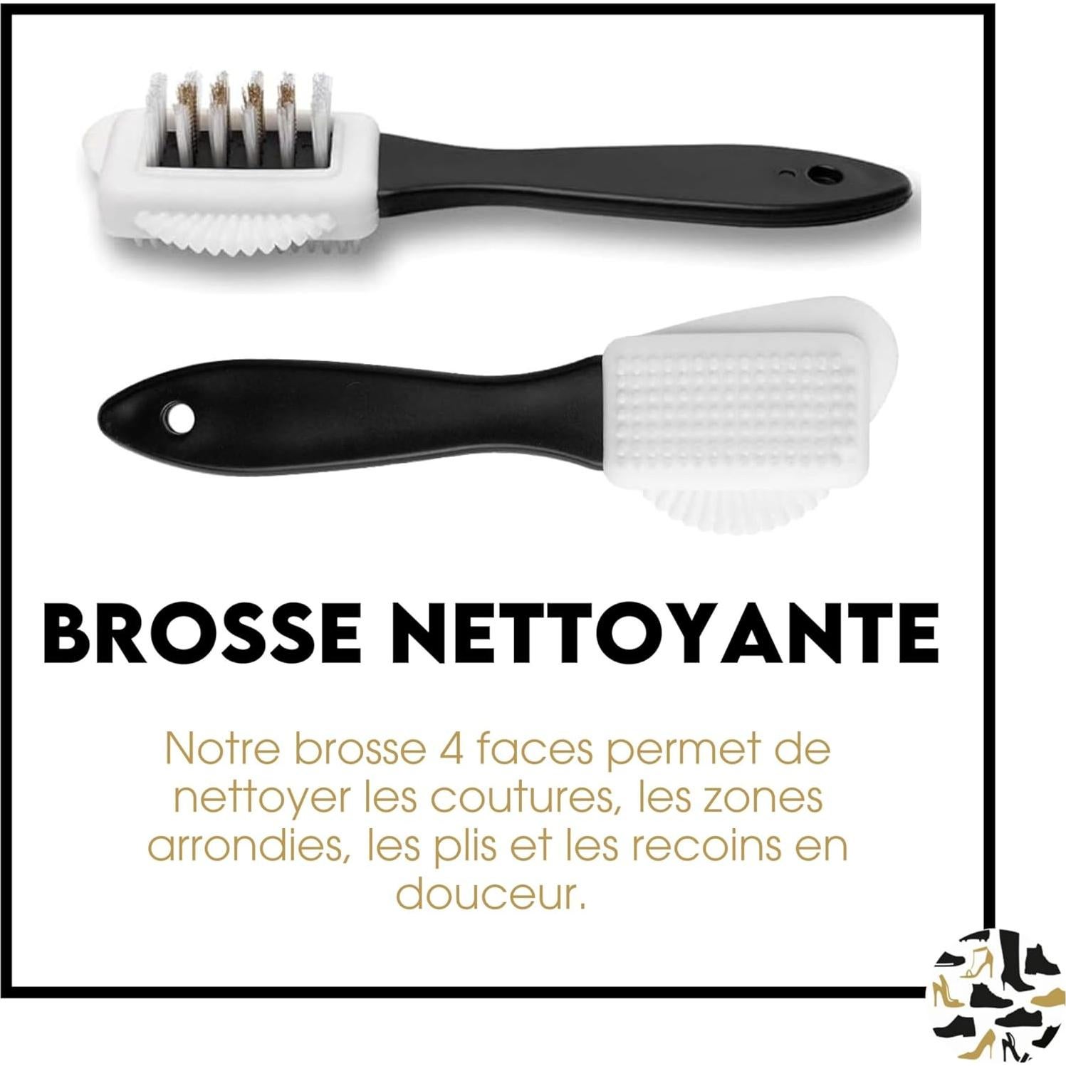 Kit de Limpieza de Ante Shoe Clinic | Limpiador y Cepillo