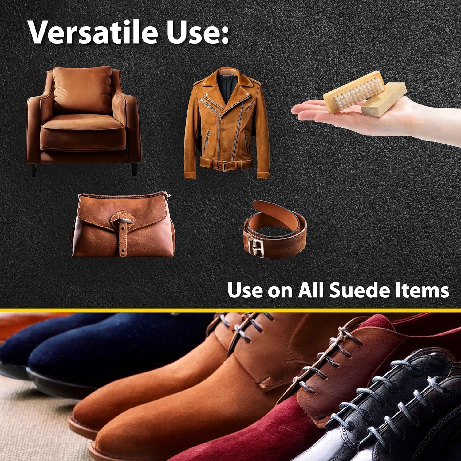 Kit Limpiador de Zapatos de Ante Fiebing - Barra y Cepillo