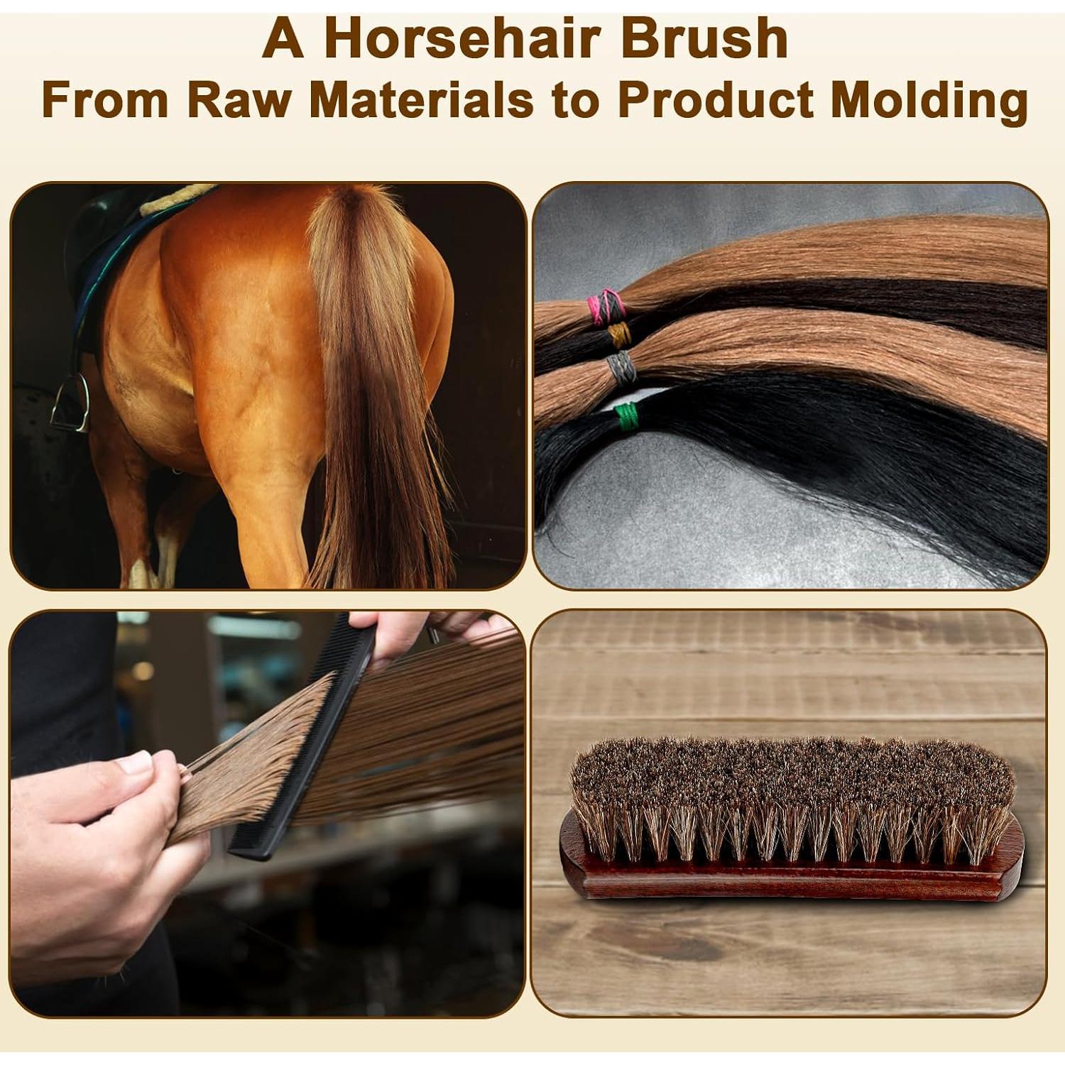 Kit de Cepillos para Cuidado de Cuero Lyssra - 3 Piezas