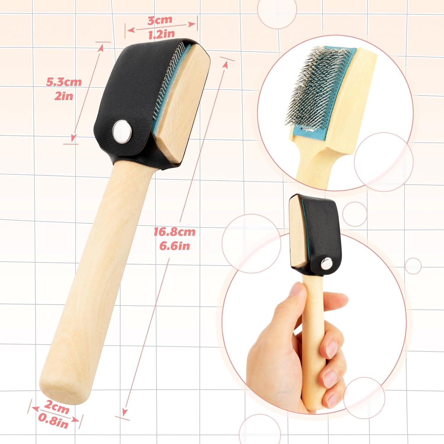 Cepillo para Zapatos de Baile Cosmos - 2 Pcs, Suede, 16.8 cm