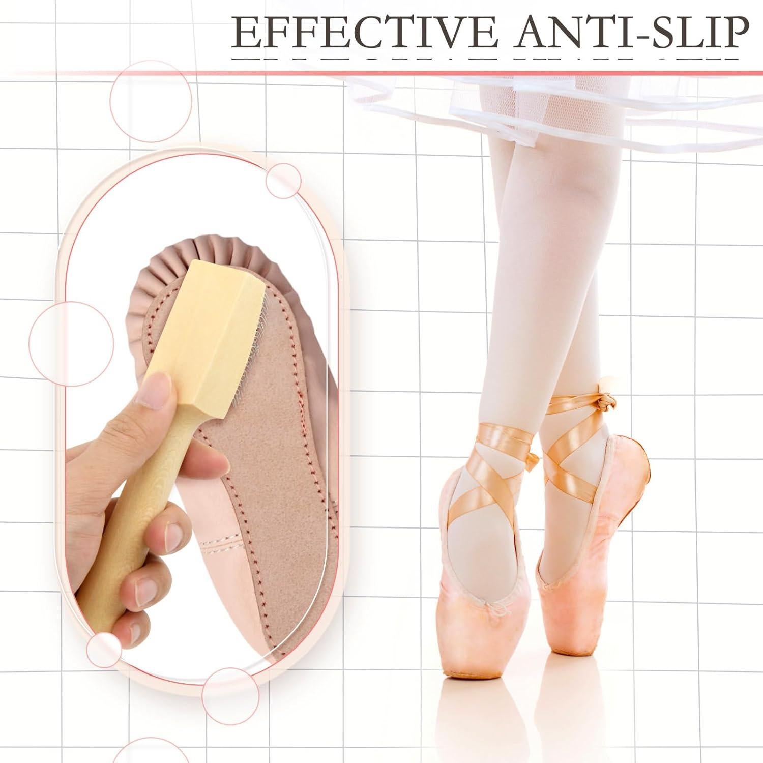 Cepillo para Zapatos de Baile Cosmos - 2 Pcs, Suede, 16.8 cm