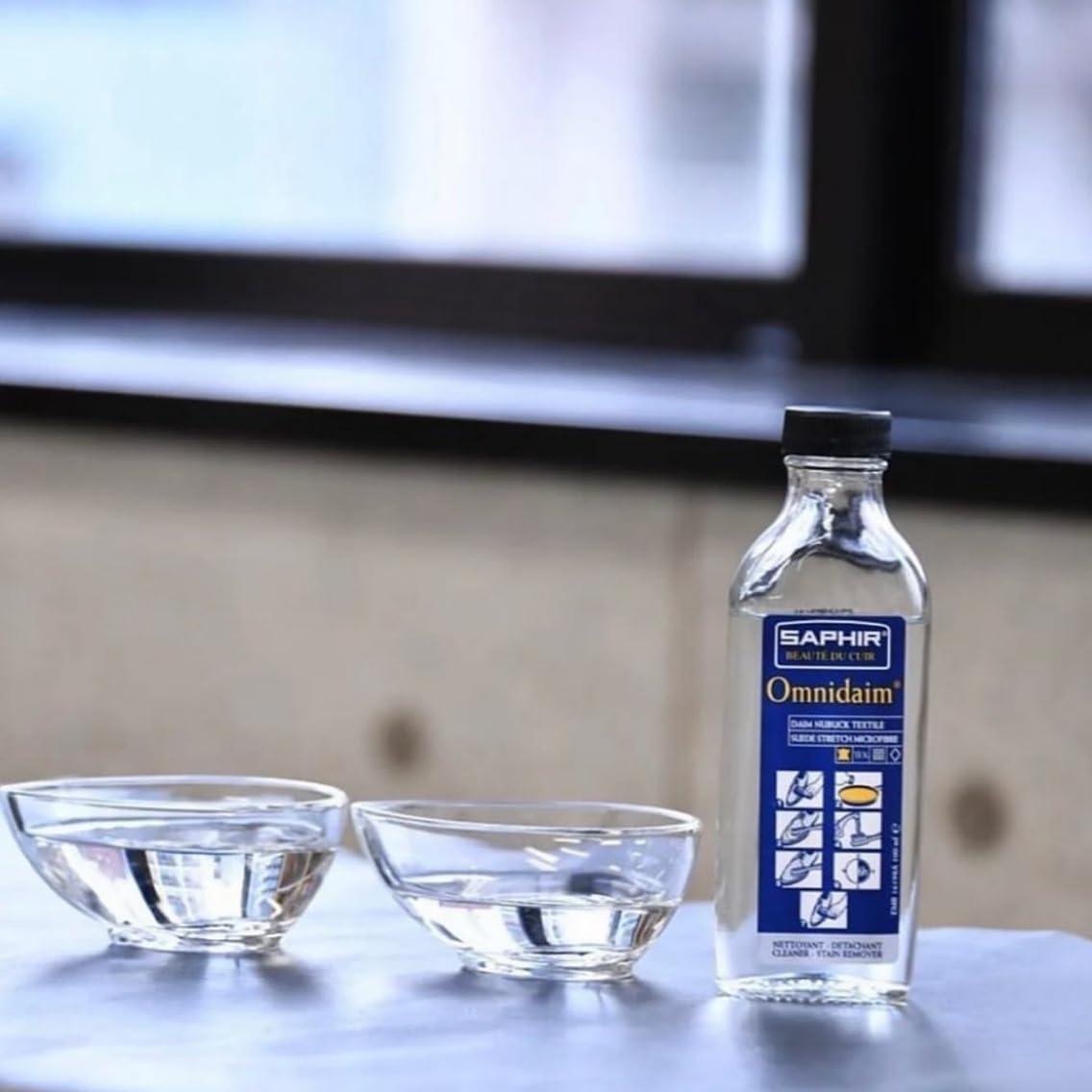 Limpiador Saphir Omnidaim 500ml para Cuero Ante y Nubuck