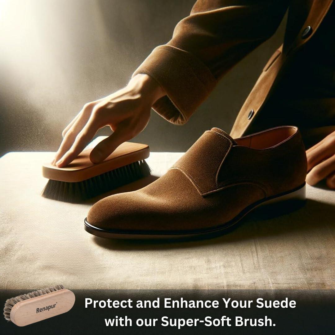 Cepillo de Pelo de Caballo Renapur - Suave y Ergonómico