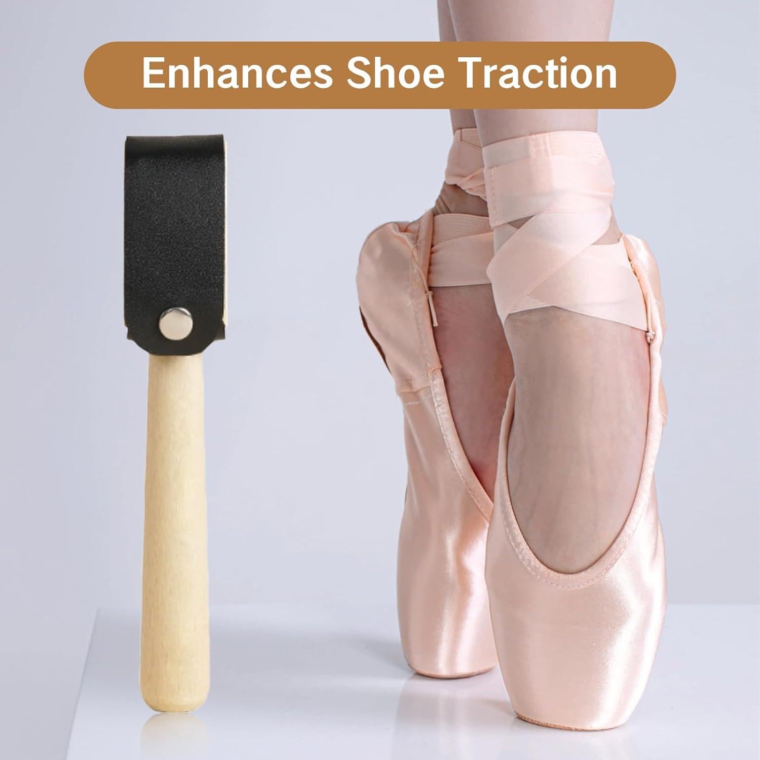 Cepillo para Zapatos de Baile YAFIYGI con Funda de Cuero