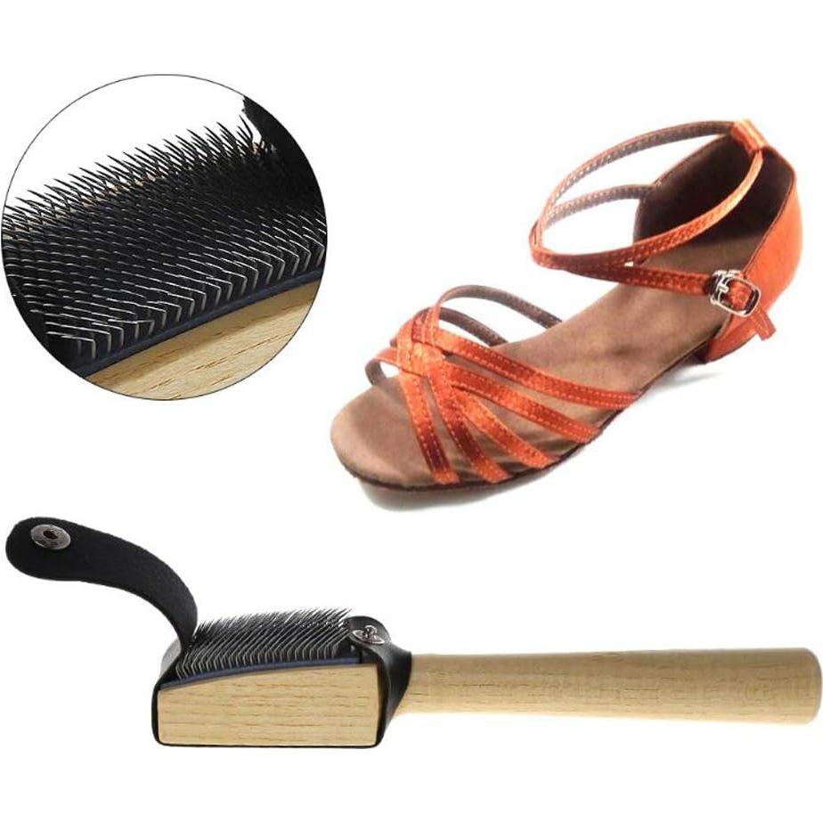 Cepillo de limpieza para zapatos de baile JKJF - 2 piezas