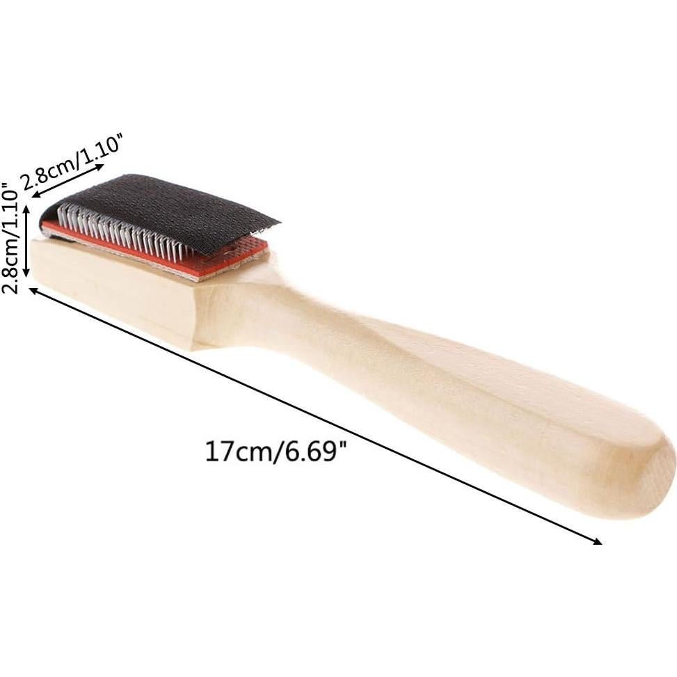Cepillo de Limpieza para Zapatos de Baile Tebatu - Madera y Acero