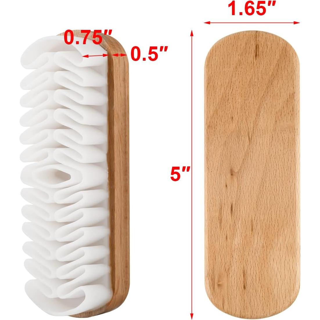 Set de 2 Cepillos Limpiadores Cosmos para Zapatos de Cuero