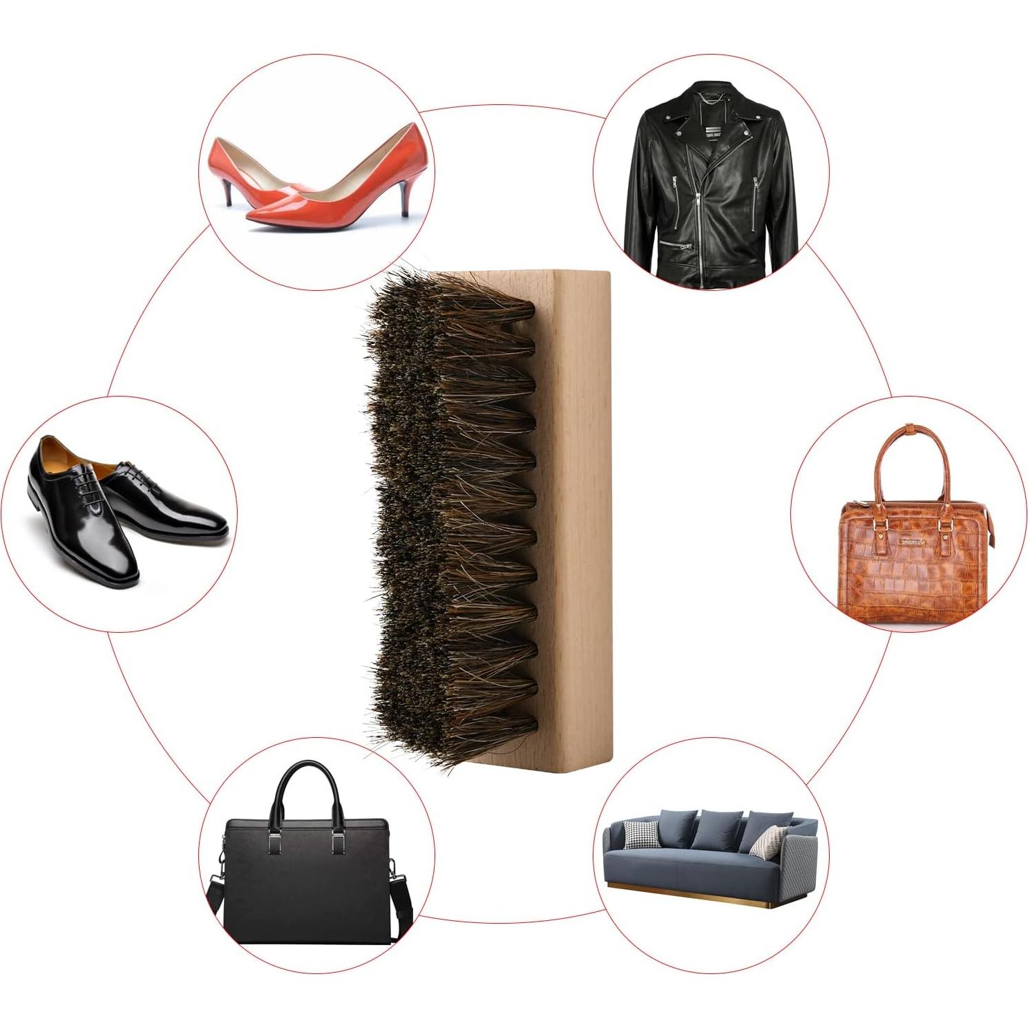 Set de 2 Cepillos Limpiadores Cosmos para Zapatos de Cuero