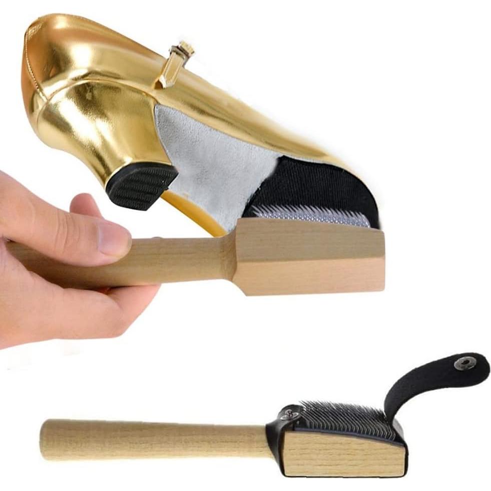 Cepillo Limpiador para Zapatos de Baile YUANHONGJIAN - Madera y Acero