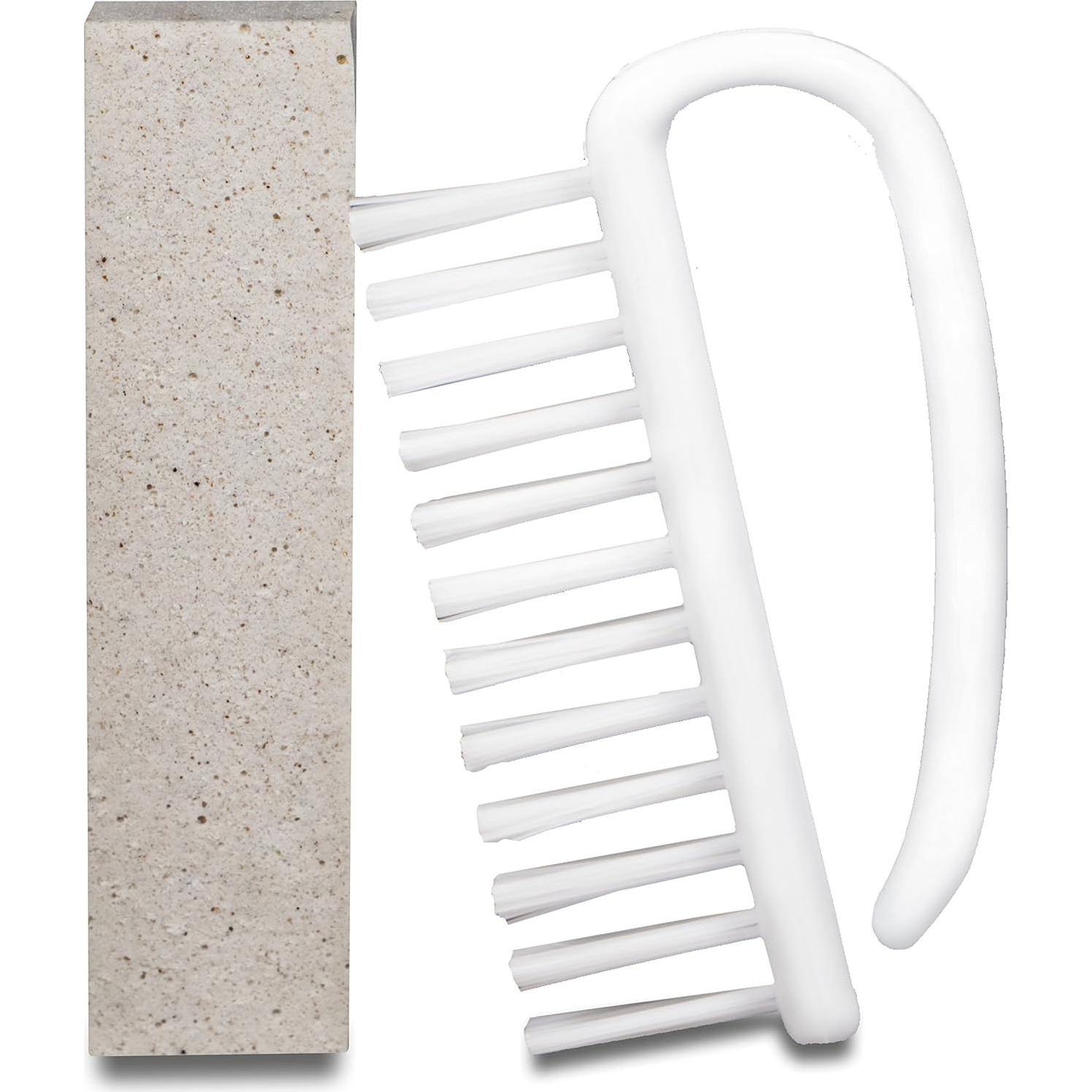 Kit Limpiador Nubuck y Ante Cadillac - Cepillo y Barra 14.7cm