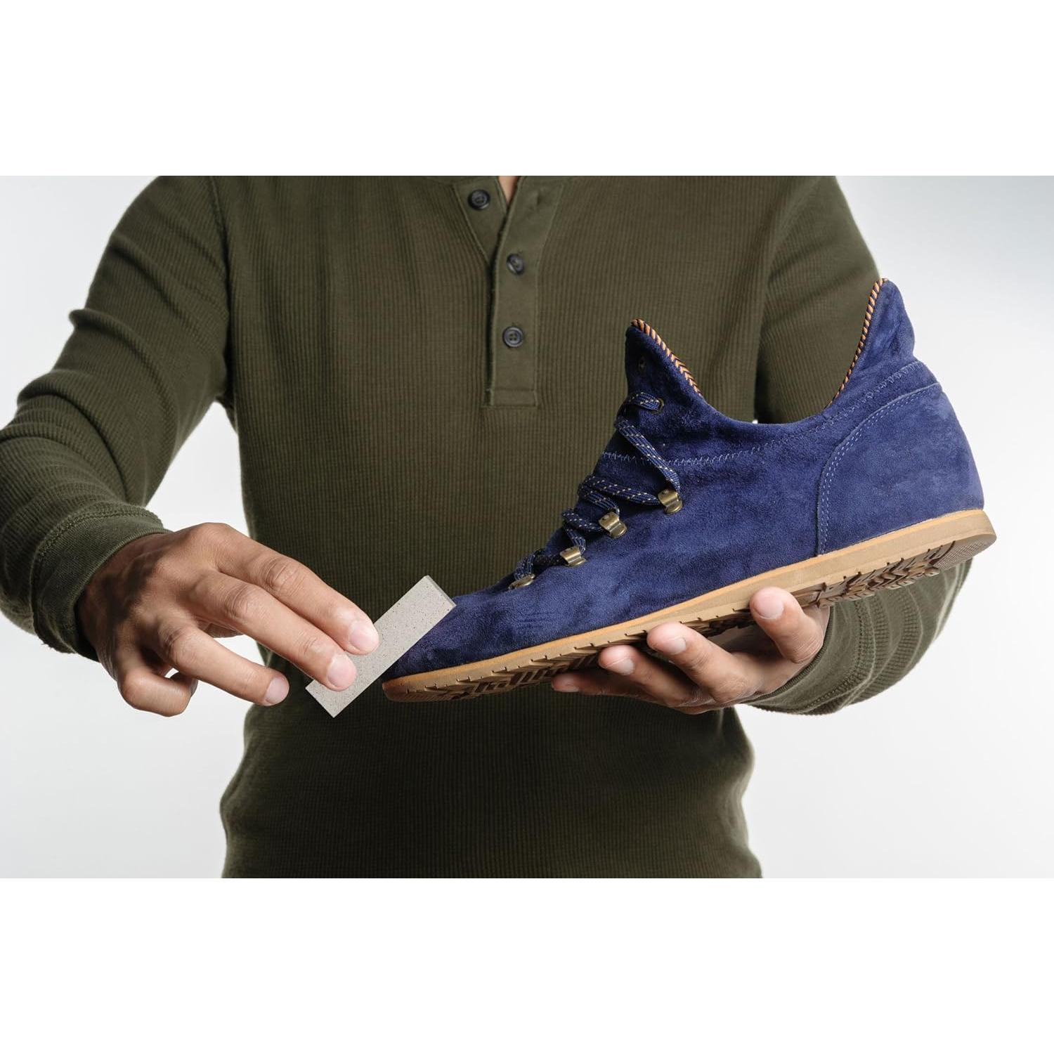 Kit Limpiador Nubuck y Ante Cadillac - Cepillo y Barra 14.7cm