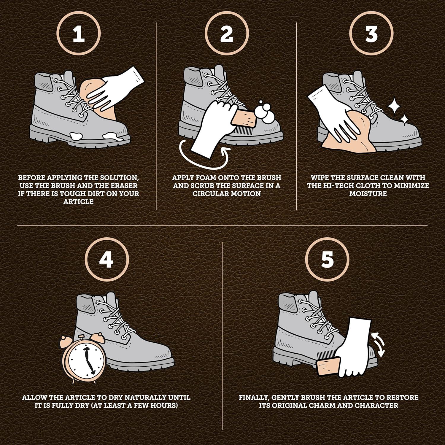 Kit de Limpieza de Ante y Nubuck Care & Cool 150 ml