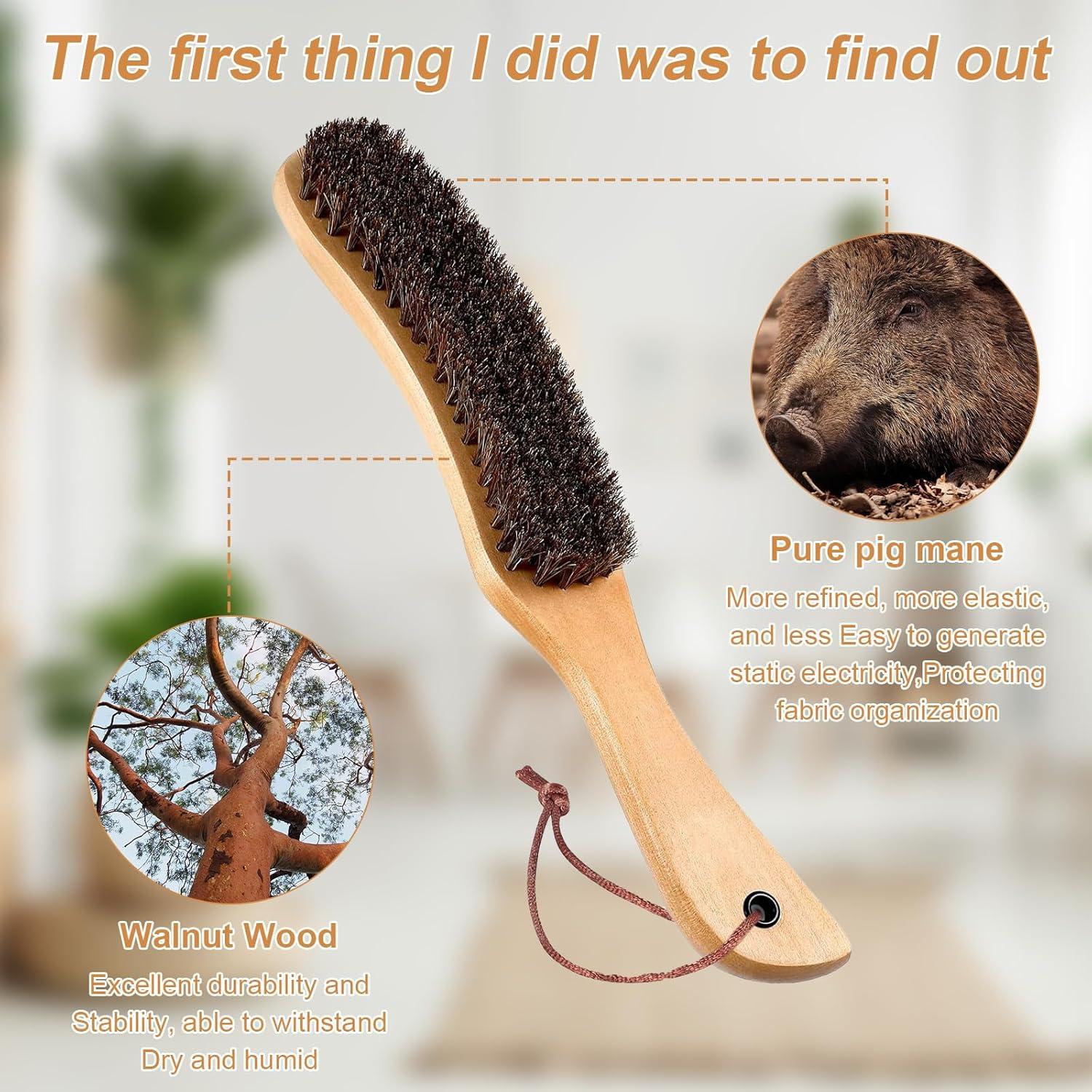 Cepillo para Sombreros Starfa de Cerda de Jabalí 26.9cm