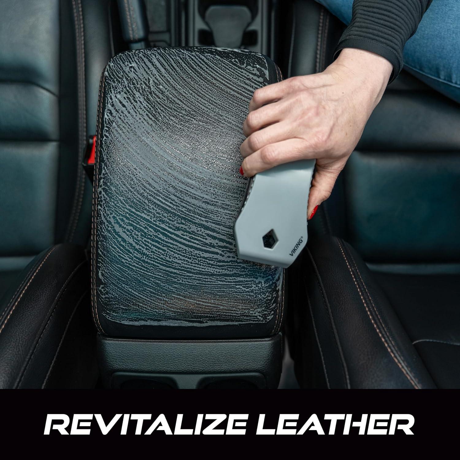 Cepillo Limpiador de Cuero VIKING Ergonomico 16.5x7.1cm