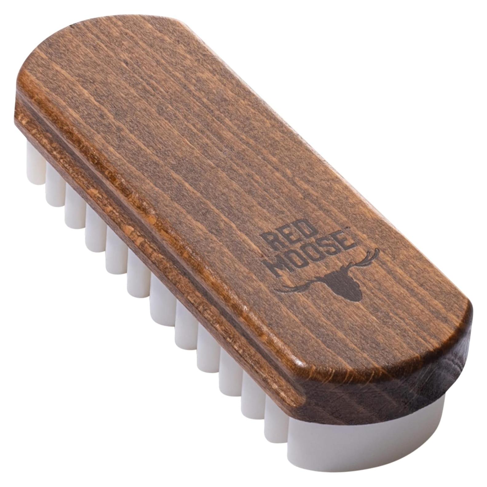 Cepillo de Suede Red Moose - Goma Crepés Natural para Limpieza