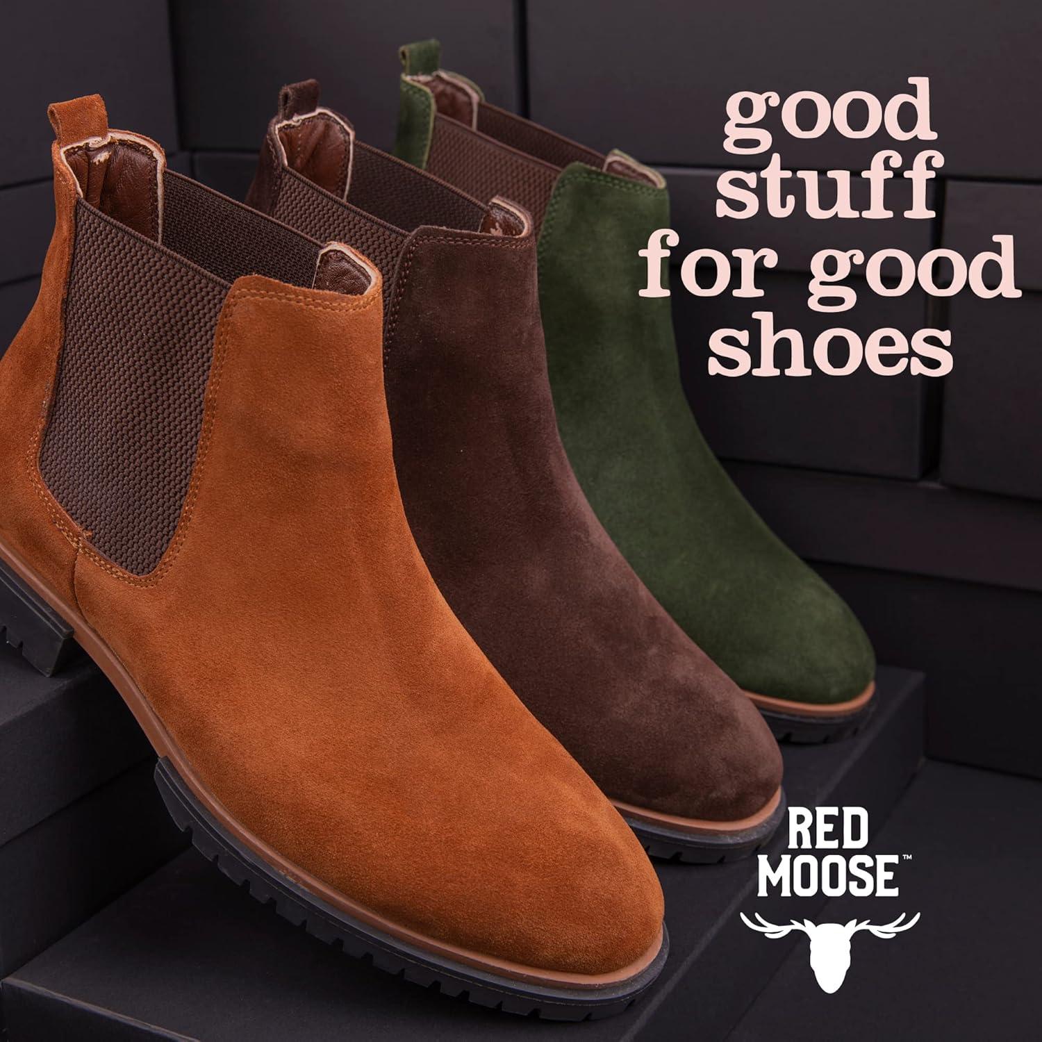 Cepillo de Suede Red Moose - Goma Crepés Natural para Limpieza